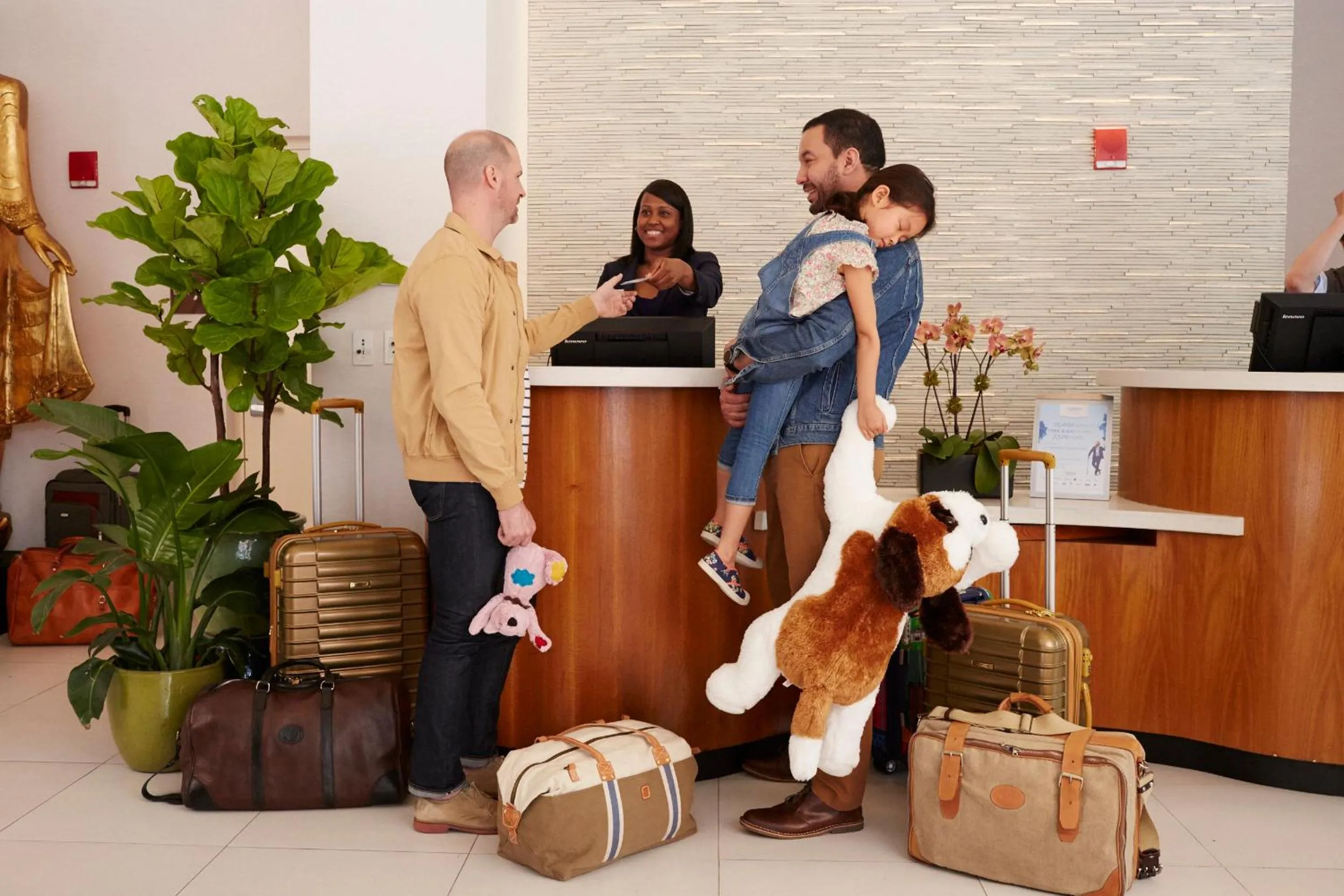Lobby or reception in Wyndham Garden Chinatown