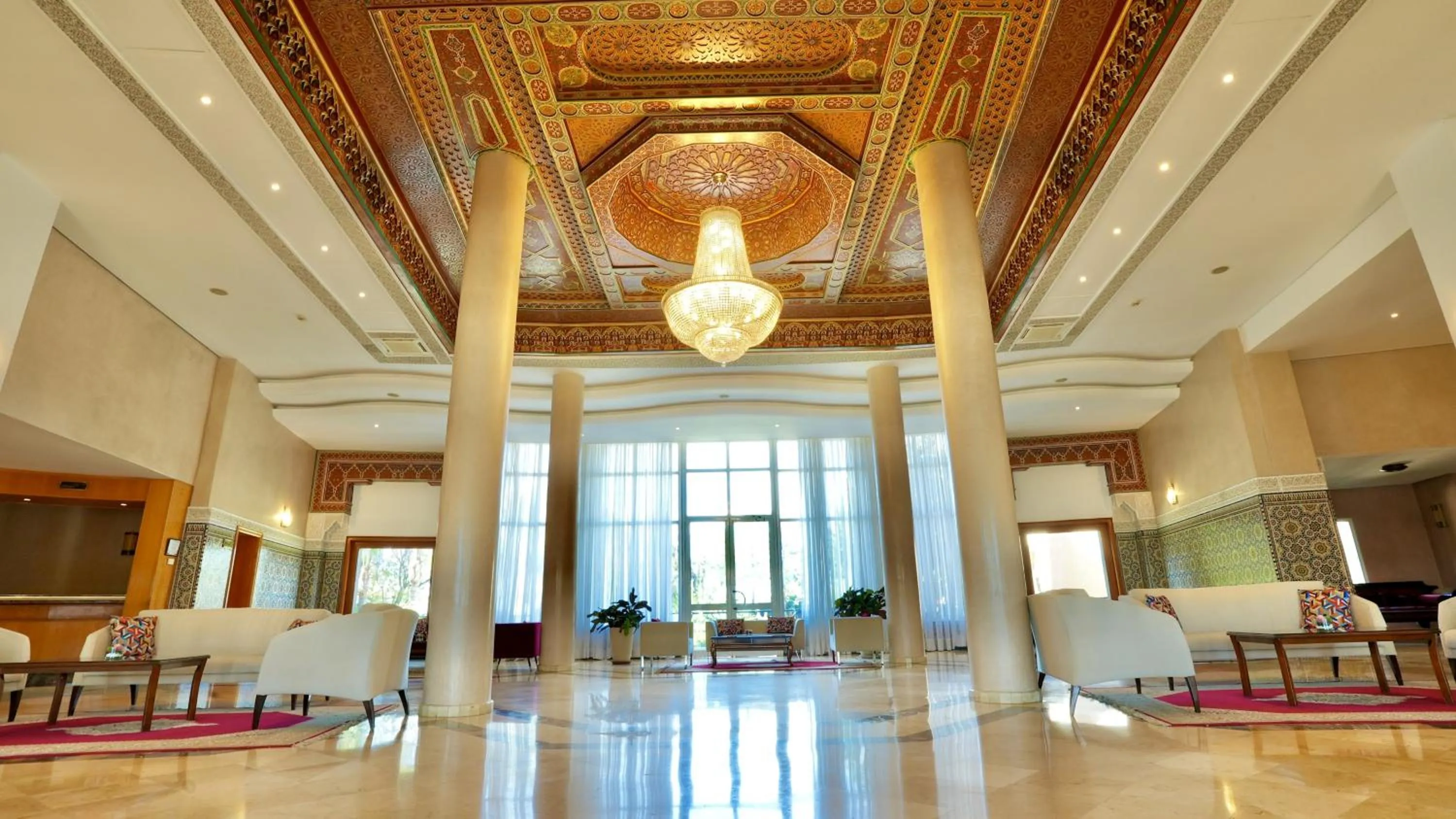 Lobby or reception in Hotel Menzeh Dalia