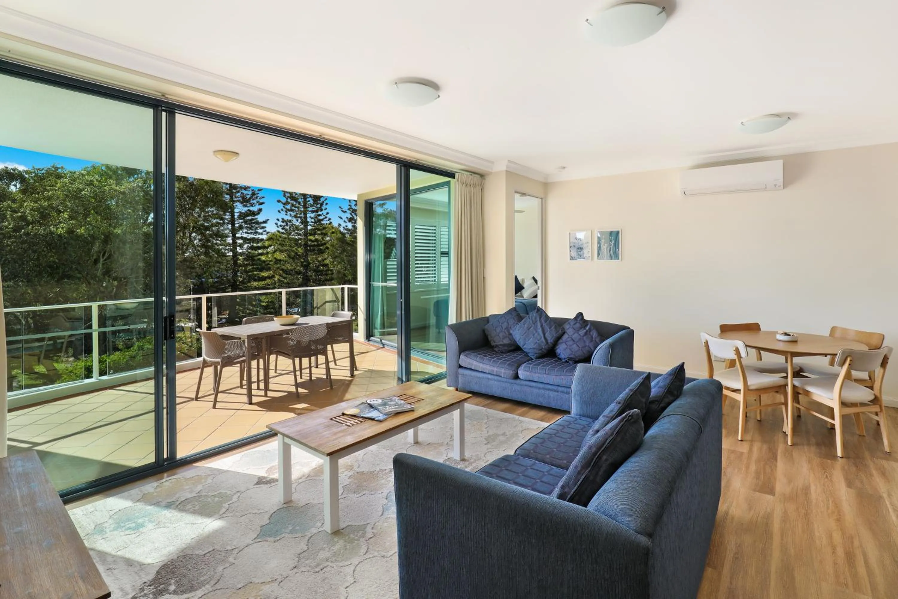 Living room in Santorini Twin Waters