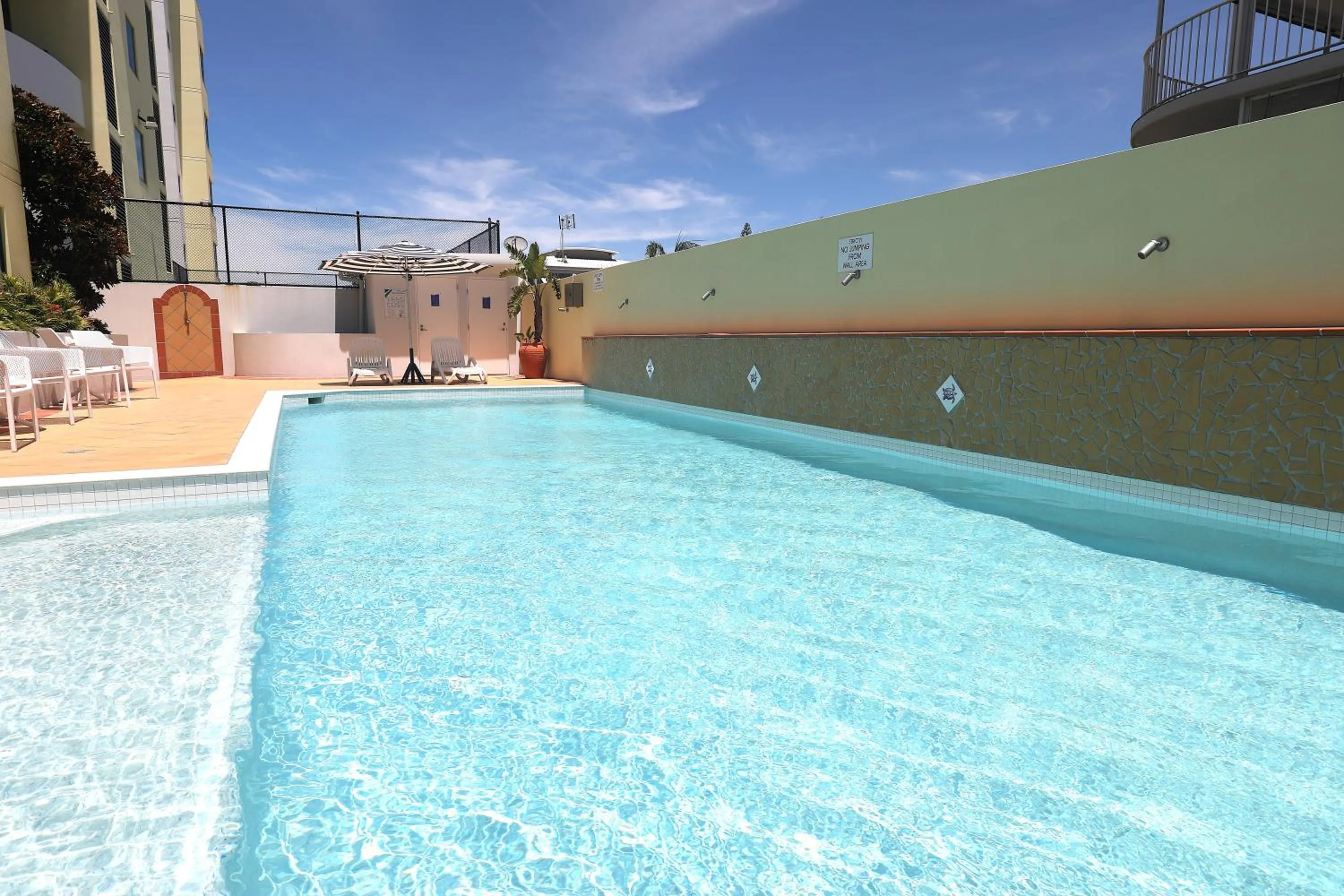 Swimming pool in Santorini Twin Waters