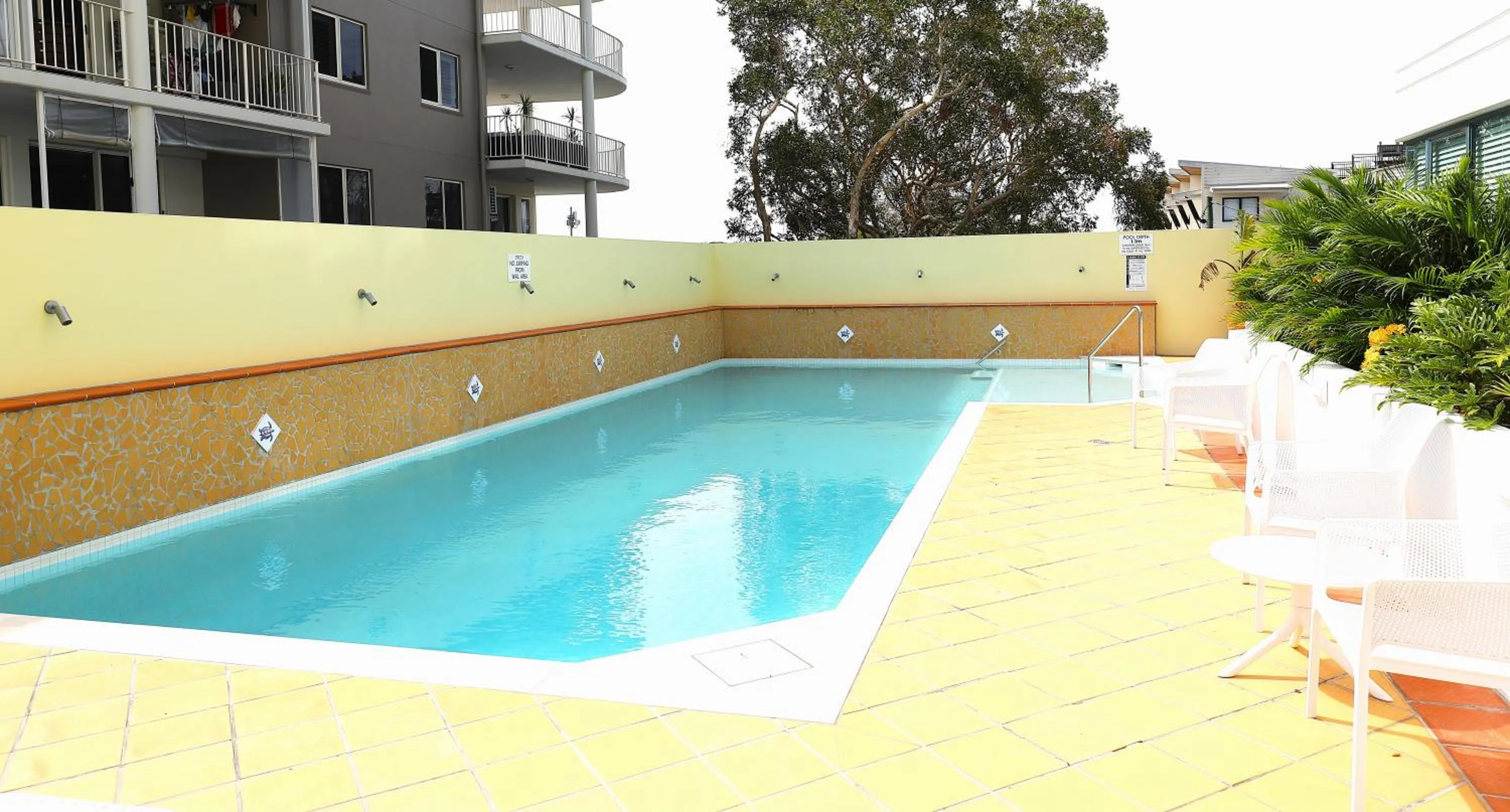 Swimming pool in Santorini Twin Waters