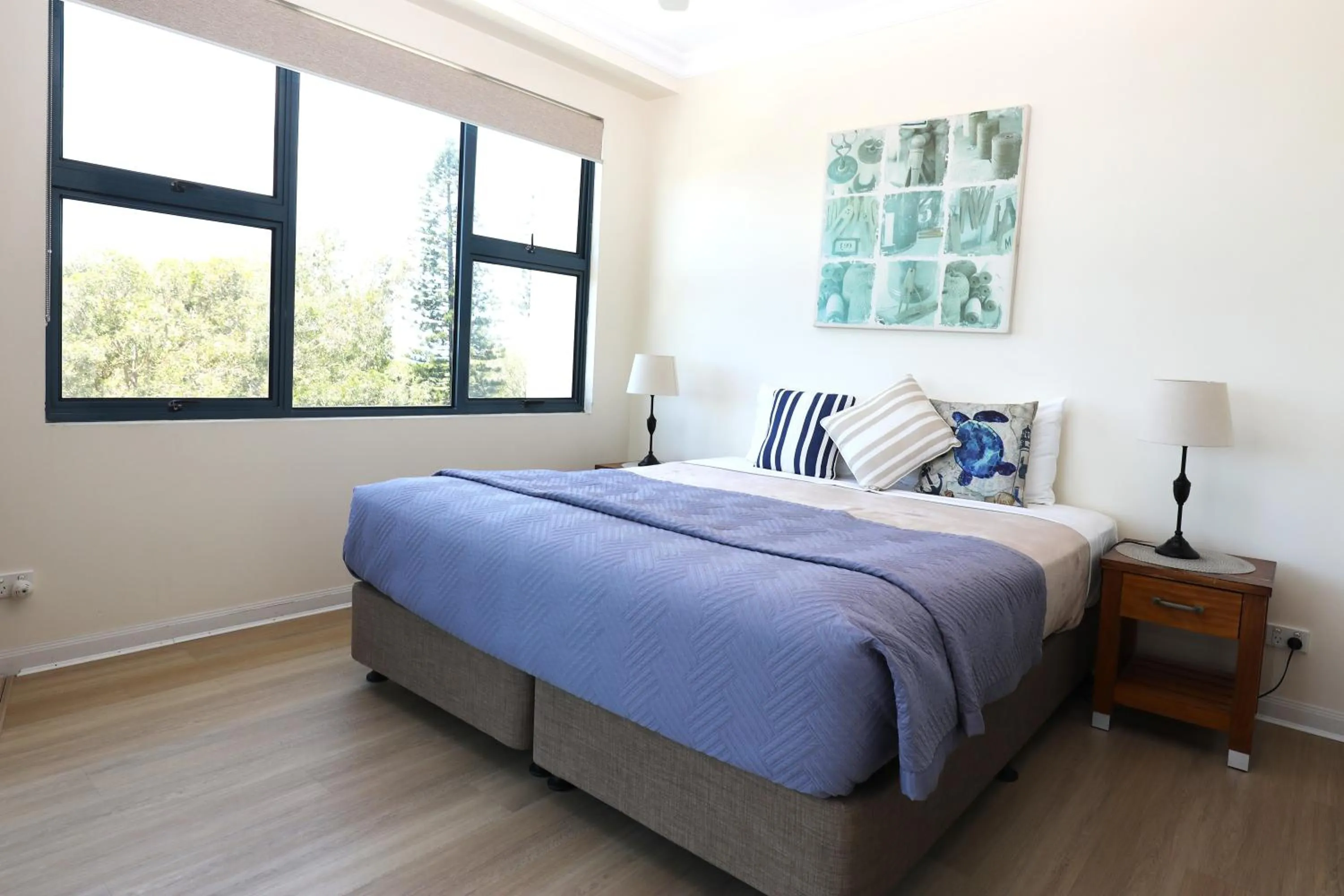 Bedroom, Bed in Santorini Twin Waters