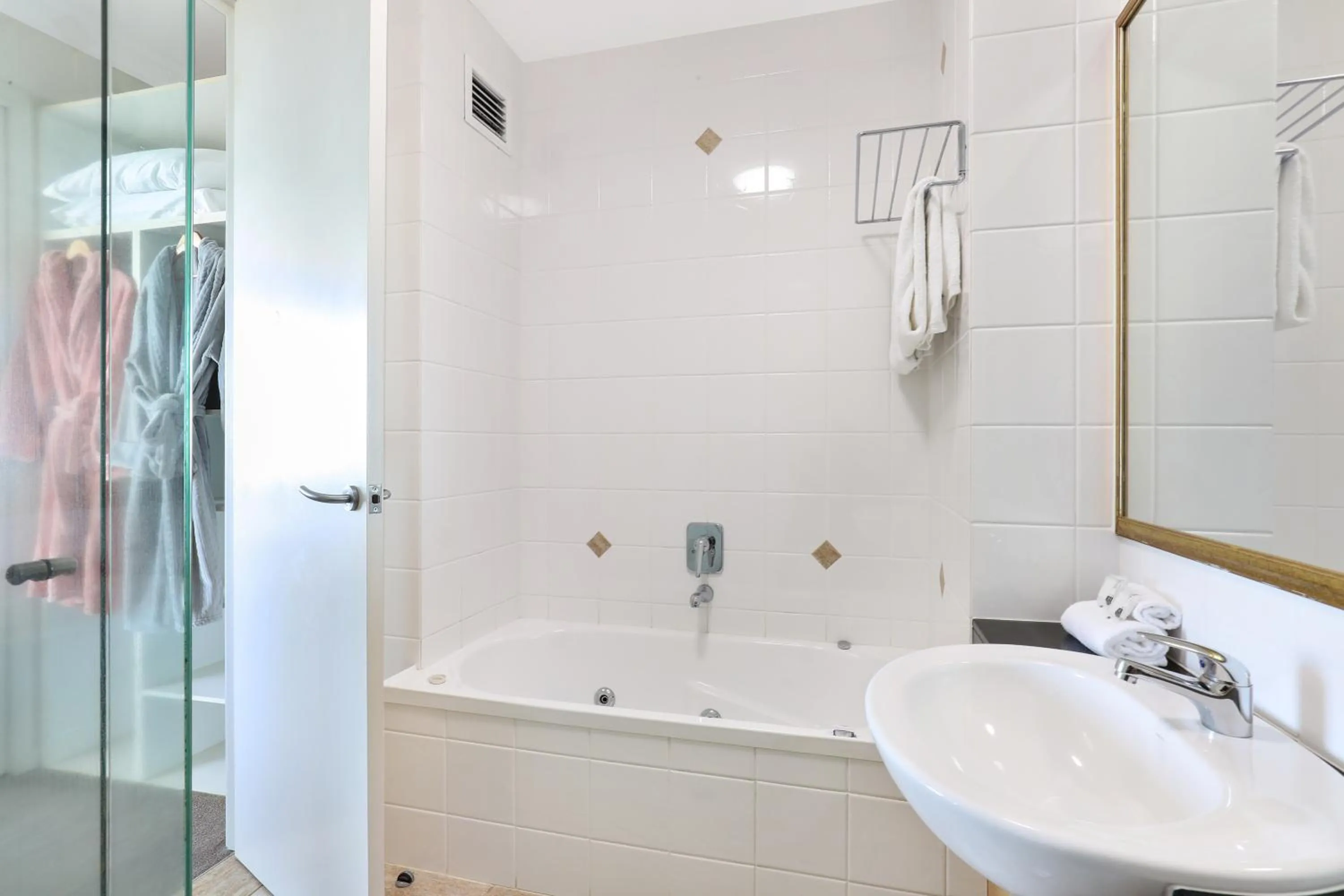 Bathroom in Santorini Twin Waters