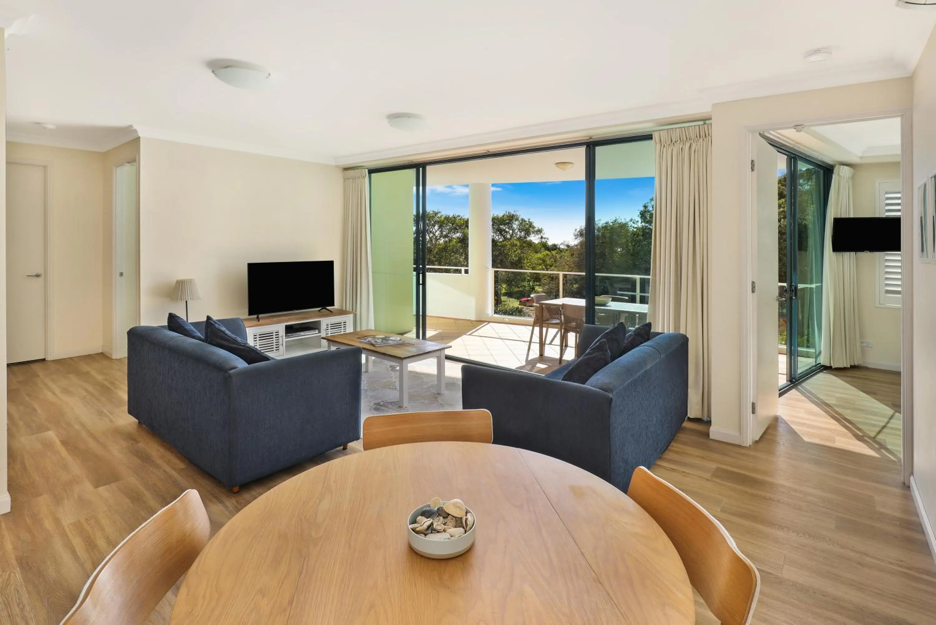 Living room in Santorini Twin Waters