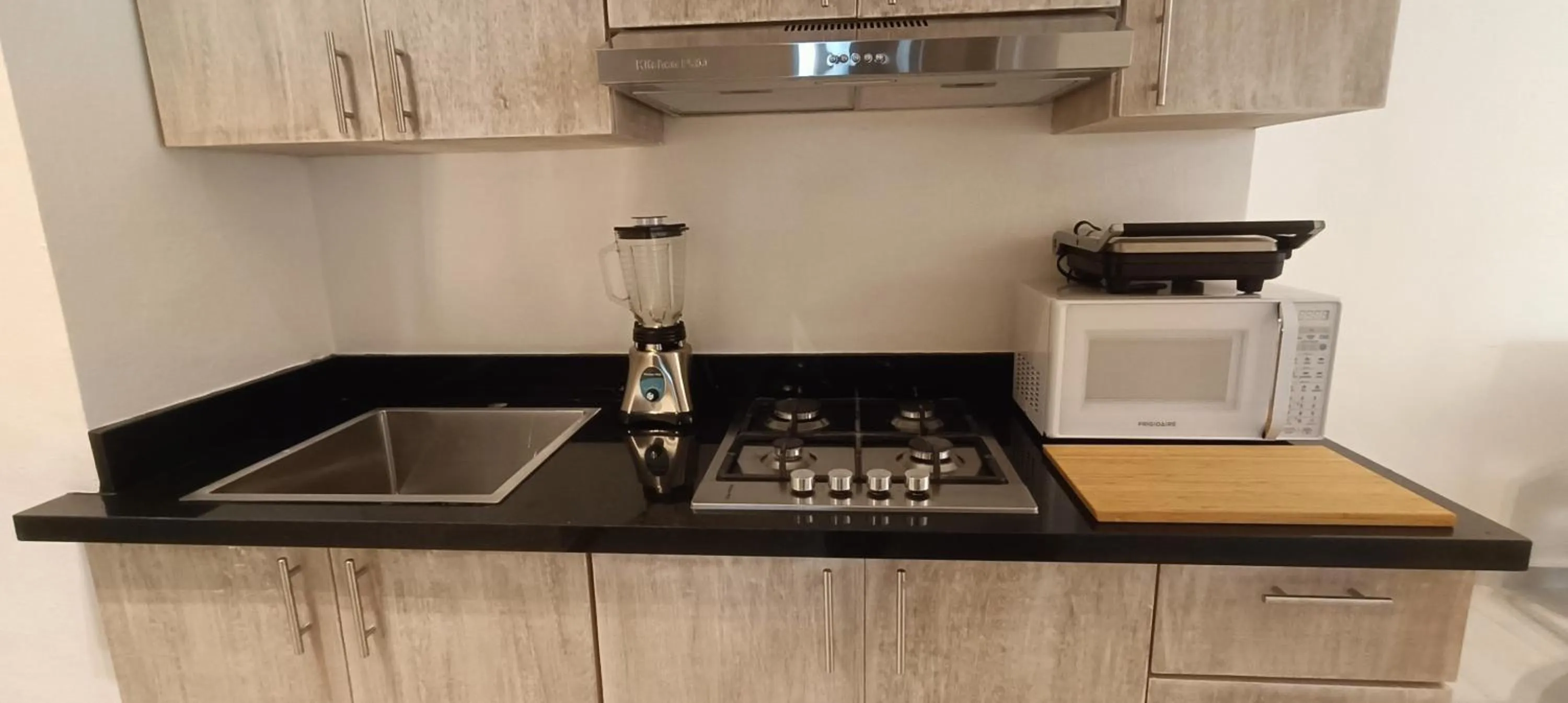 Kitchen or kitchenette in Las Terrazas Condo Punta Cana Beach - Los Corales Village