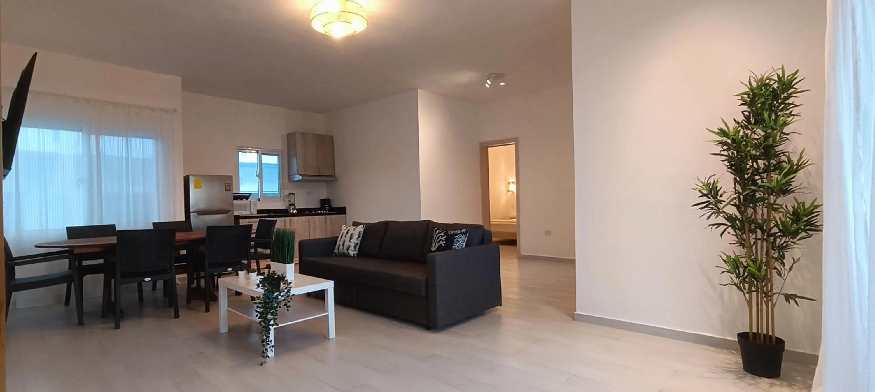 Kitchen or kitchenette in Las Terrazas Condo Punta Cana Beach - Los Corales Village