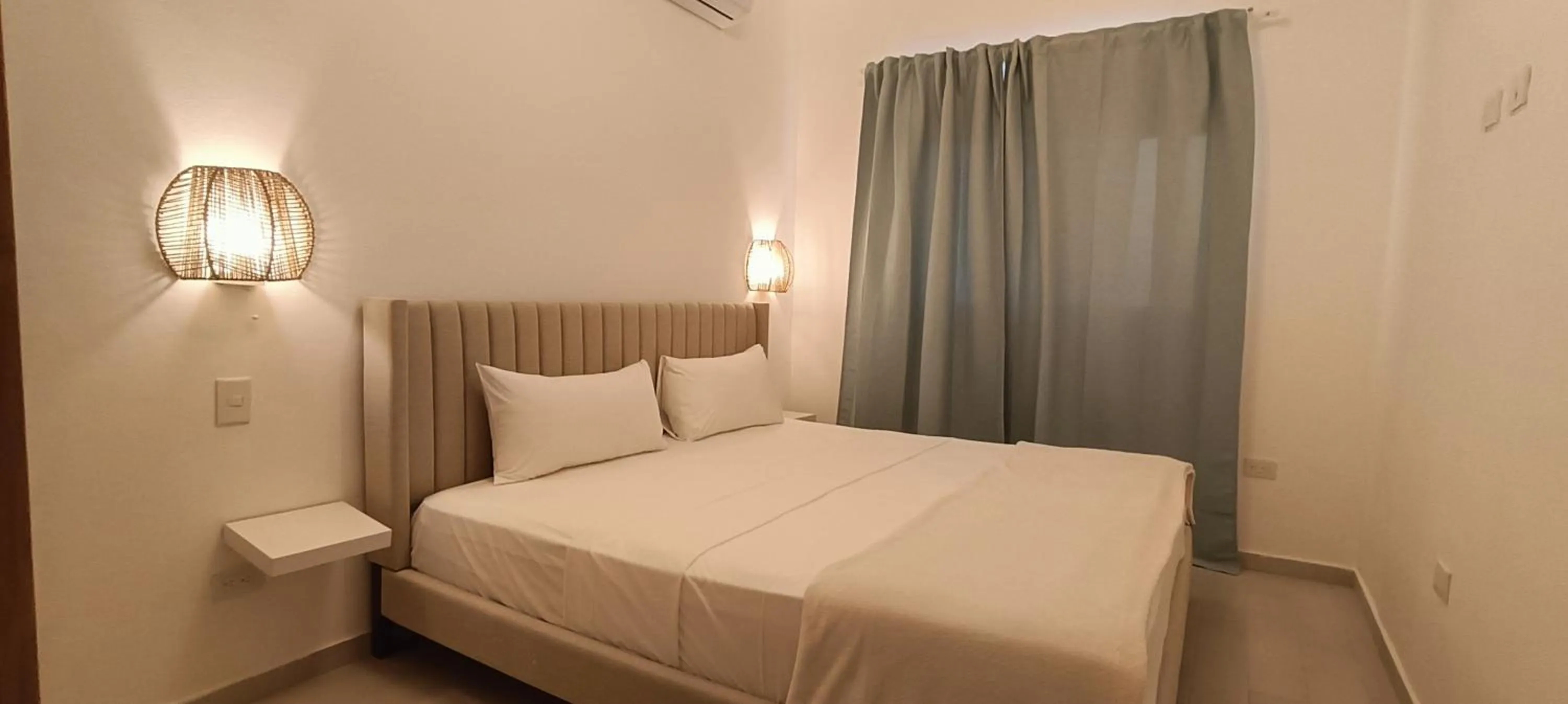 Bedroom, Bed in Las Terrazas Condo Punta Cana Beach - Los Corales Village