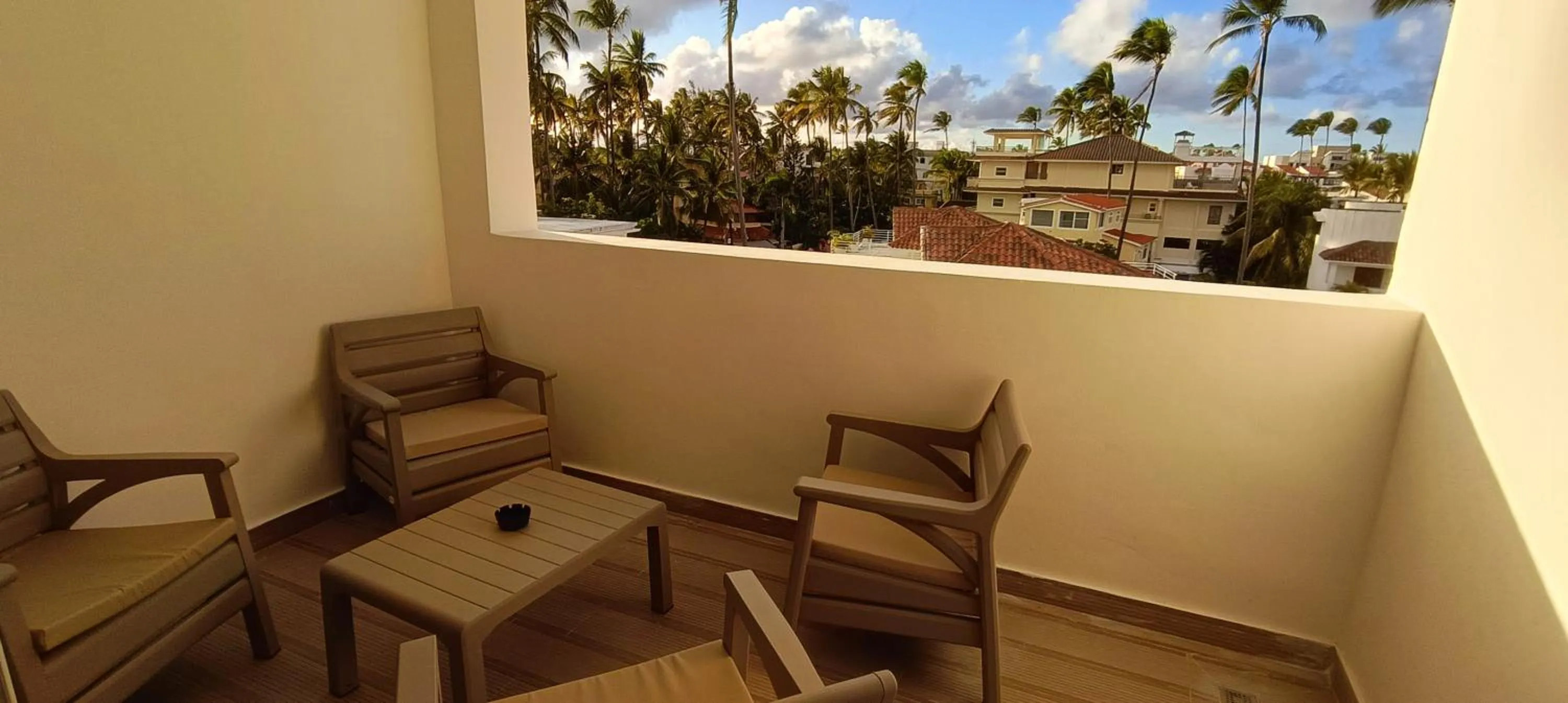Balcony/Terrace in Las Terrazas Condo Punta Cana Beach - Los Corales Village