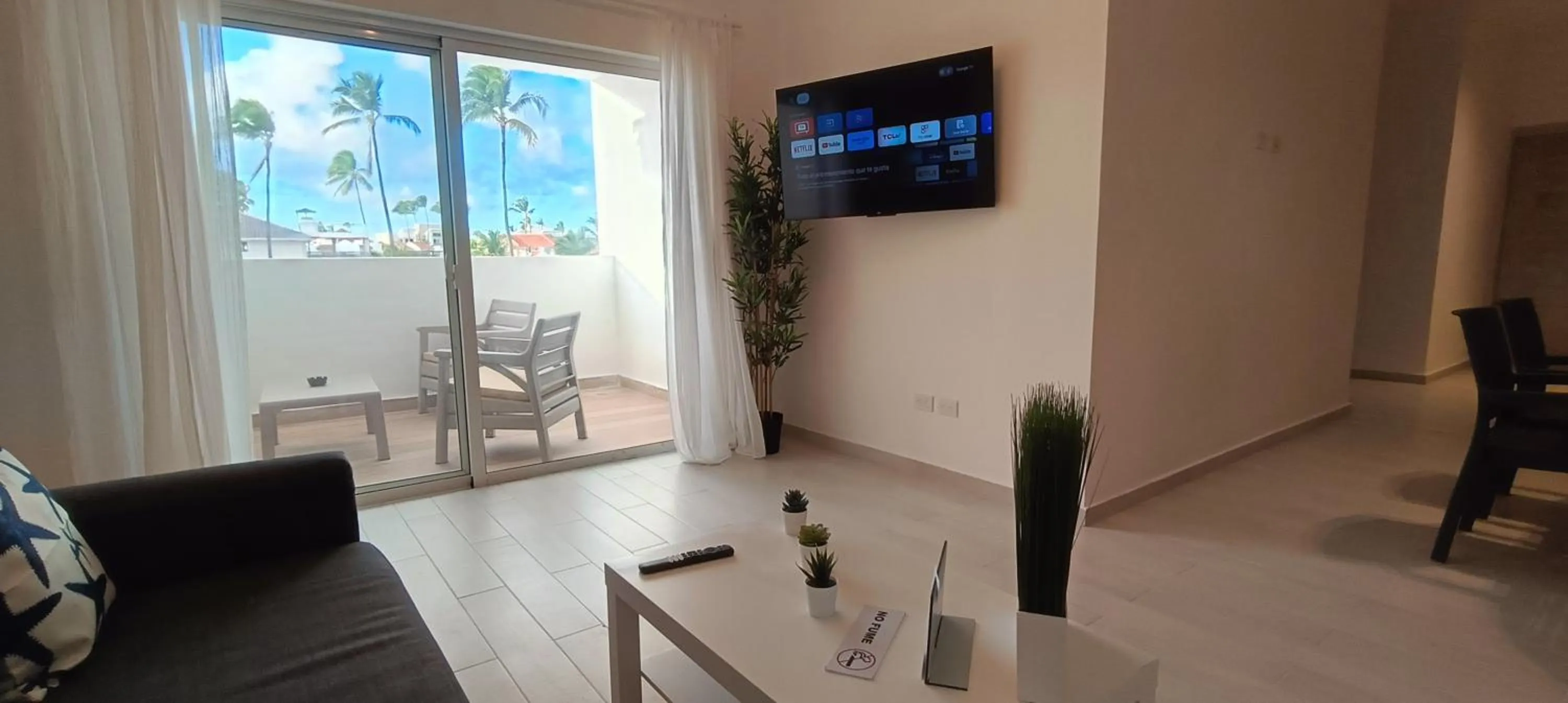 TV and multimedia in Las Terrazas Condo Punta Cana Beach - Los Corales Village