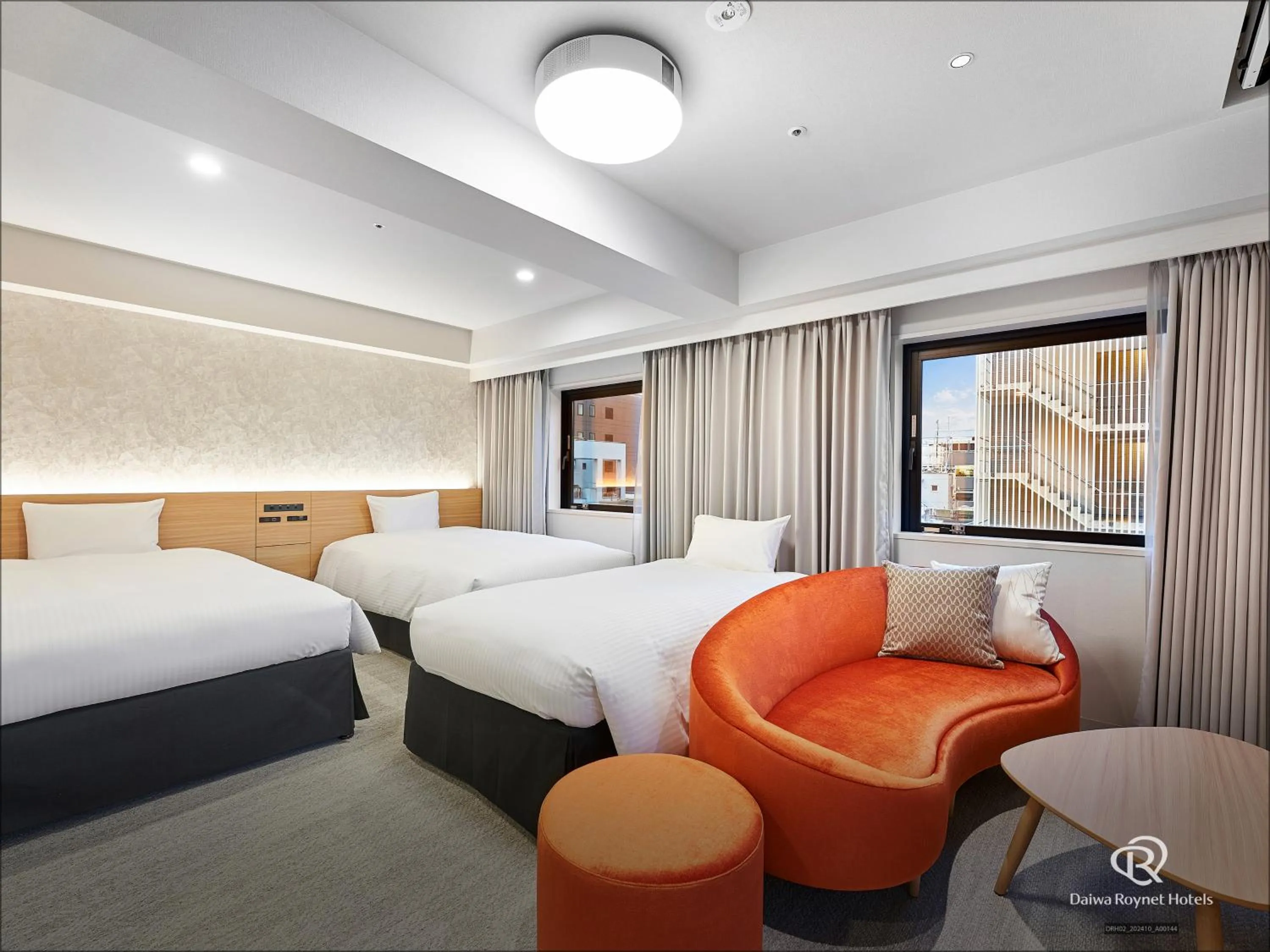 Bed in Daiwa Roynet Hotel Yokohama-Koen