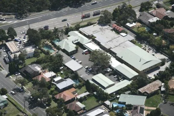 Bird's eye view in Abcot Inn