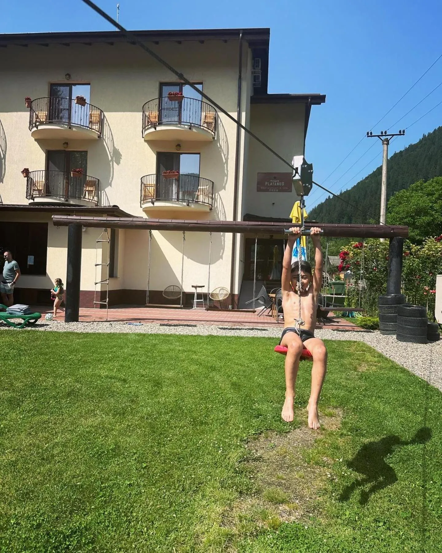 Garden in Maison Platanus