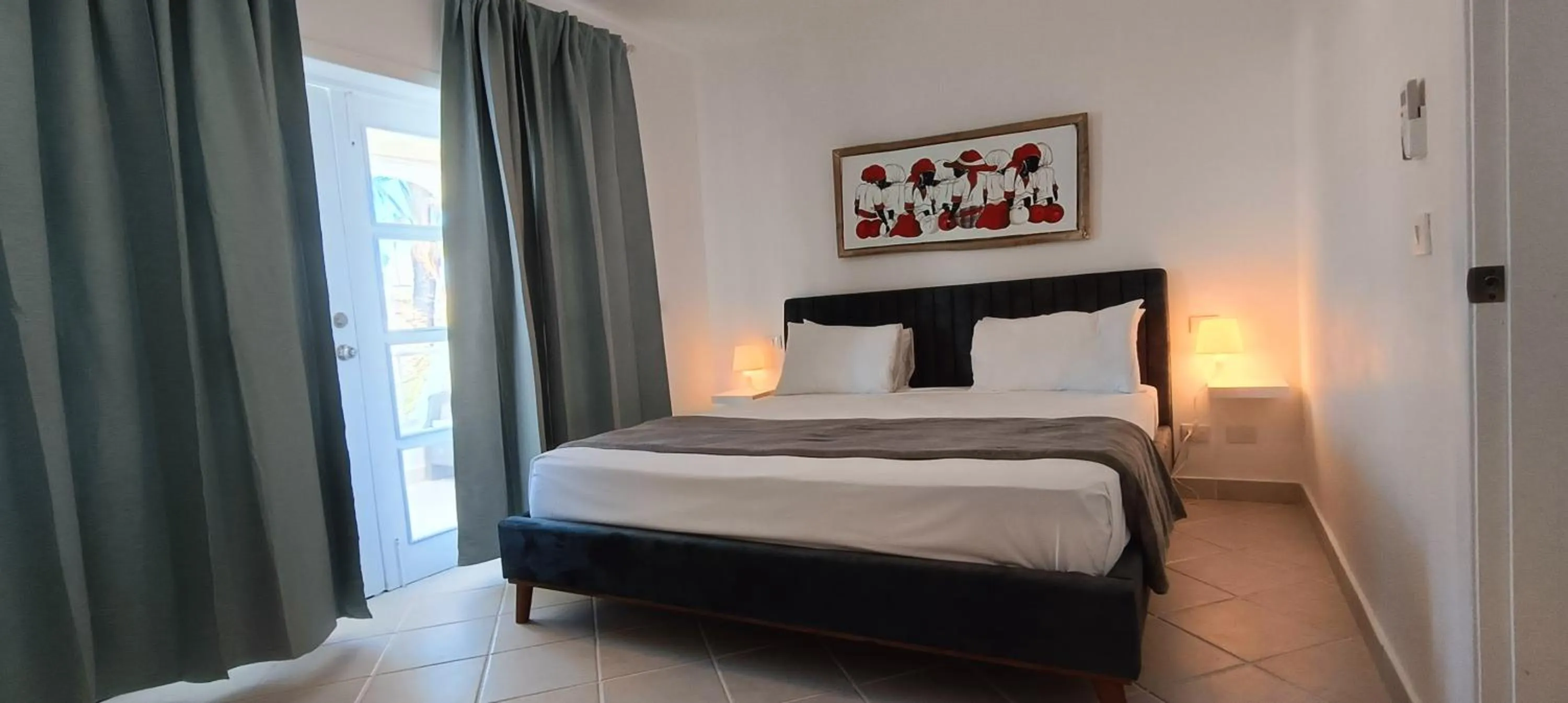 Bed in Flor del Mar Condo Punta Cana Beachfront