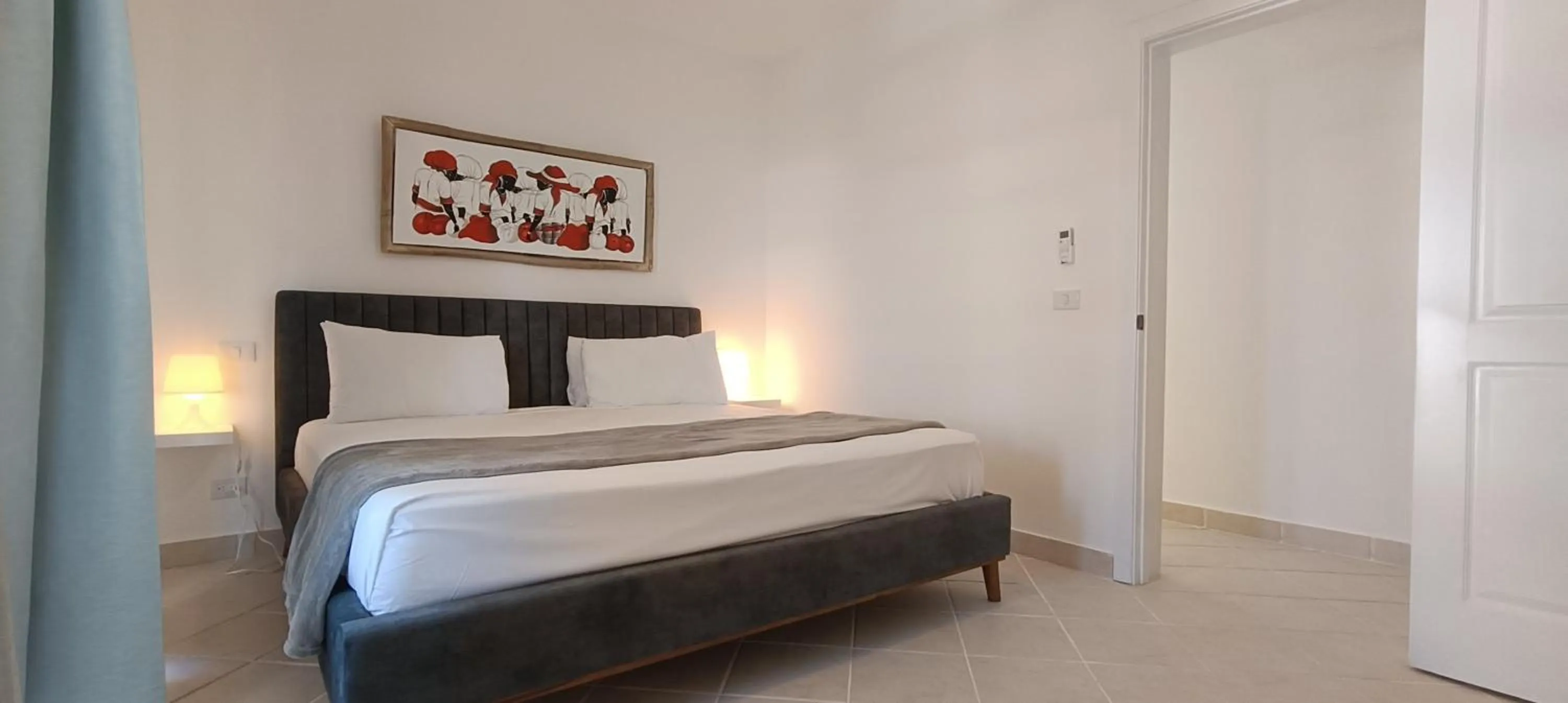 Bed in Flor del Mar Condo Punta Cana Beachfront