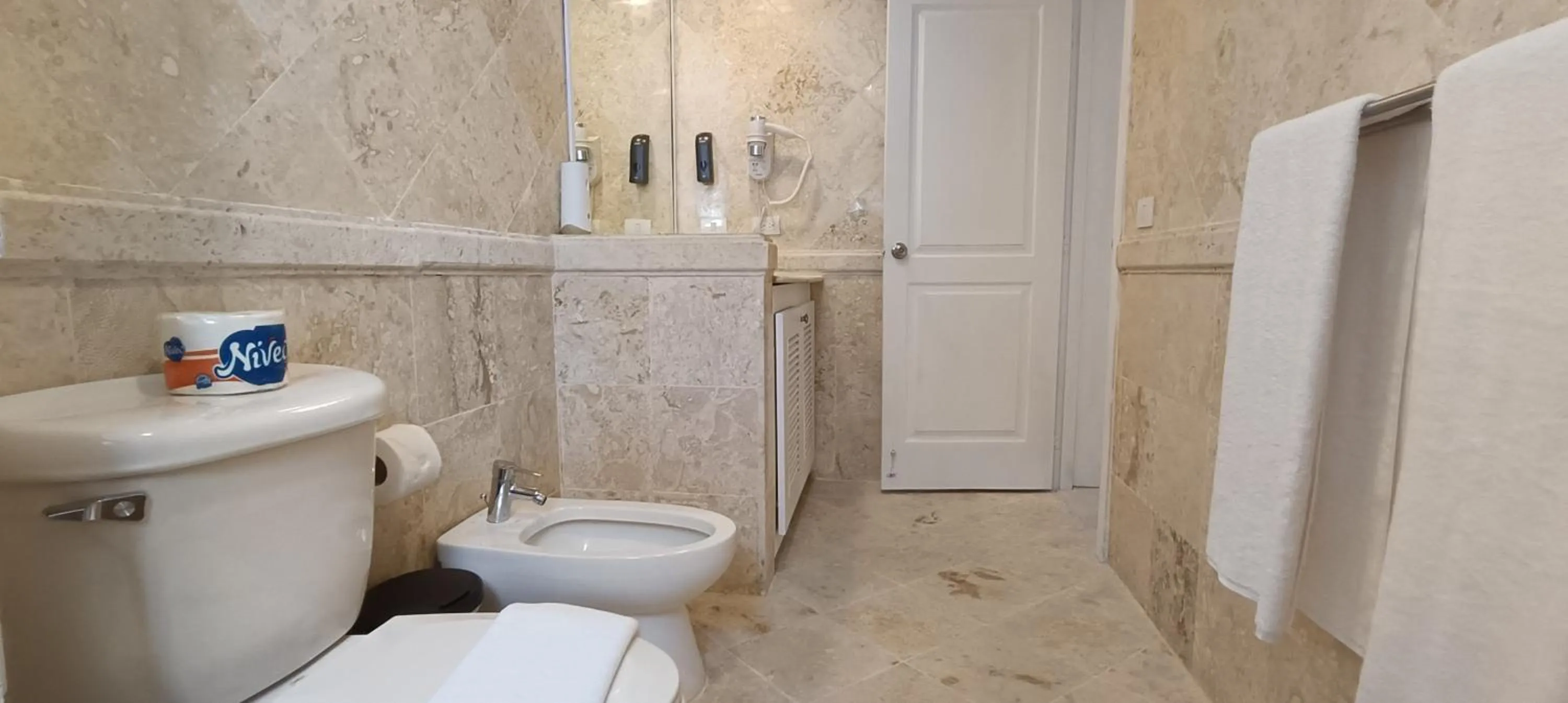 Toilet in Flor del Mar Condo Punta Cana Beachfront