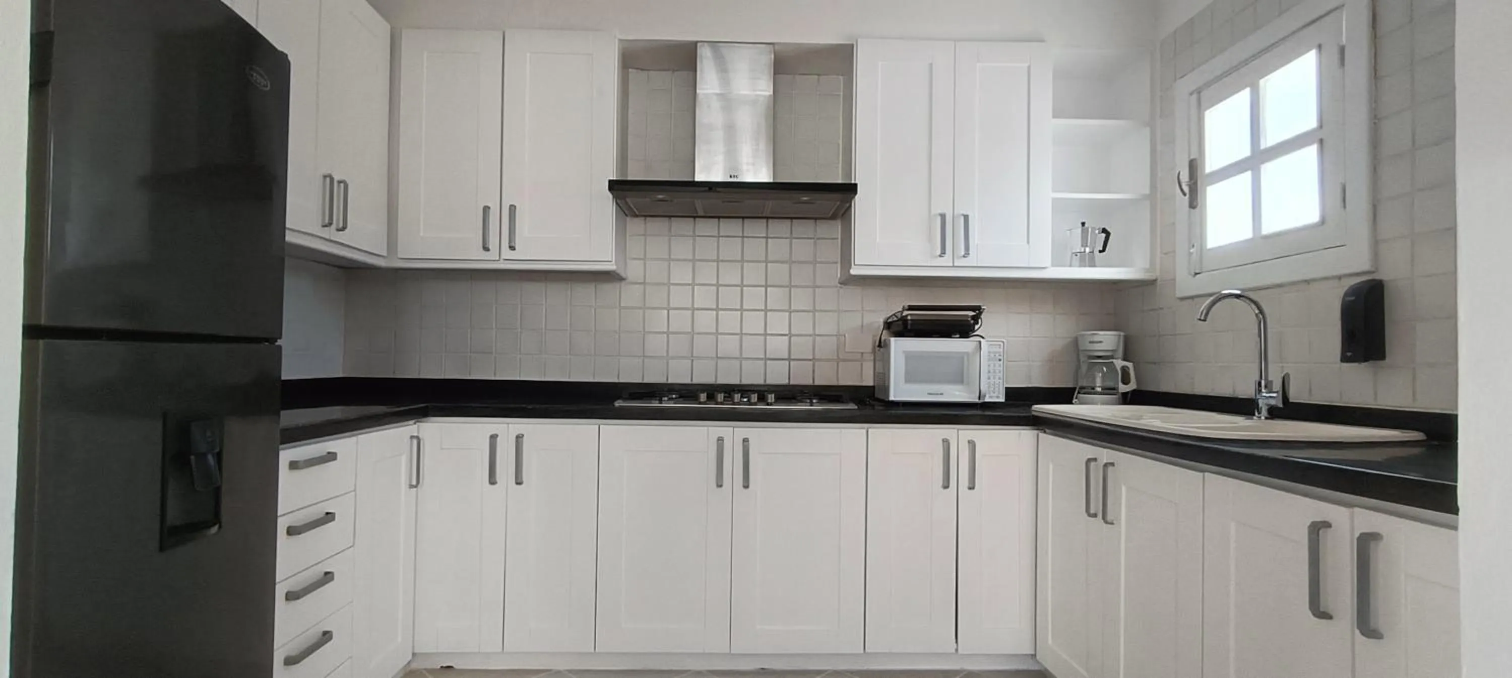 Kitchen or kitchenette in Flor del Mar Condo Punta Cana Beachfront