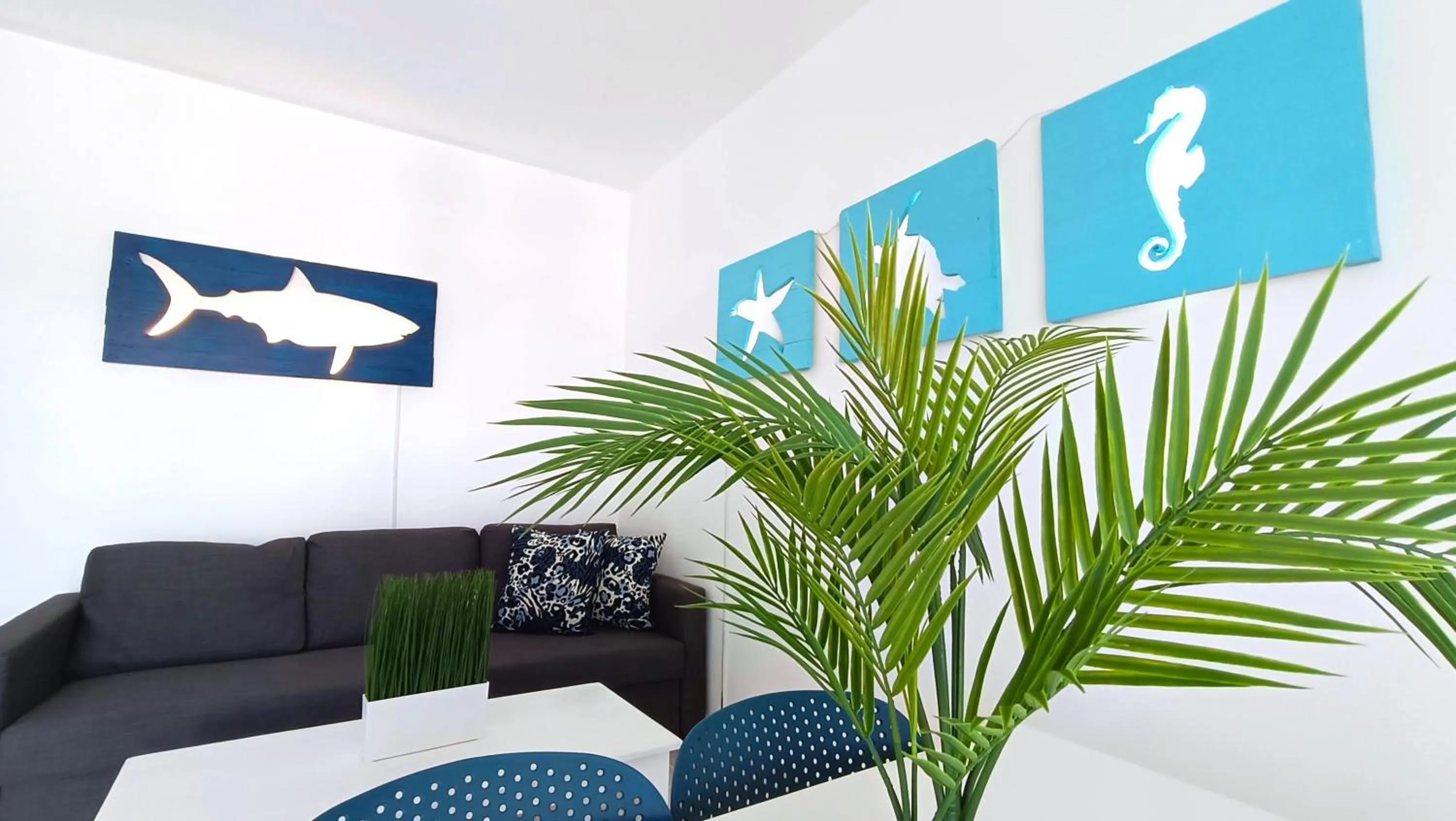 Living room in Flor del Mar Condo Punta Cana Beachfront