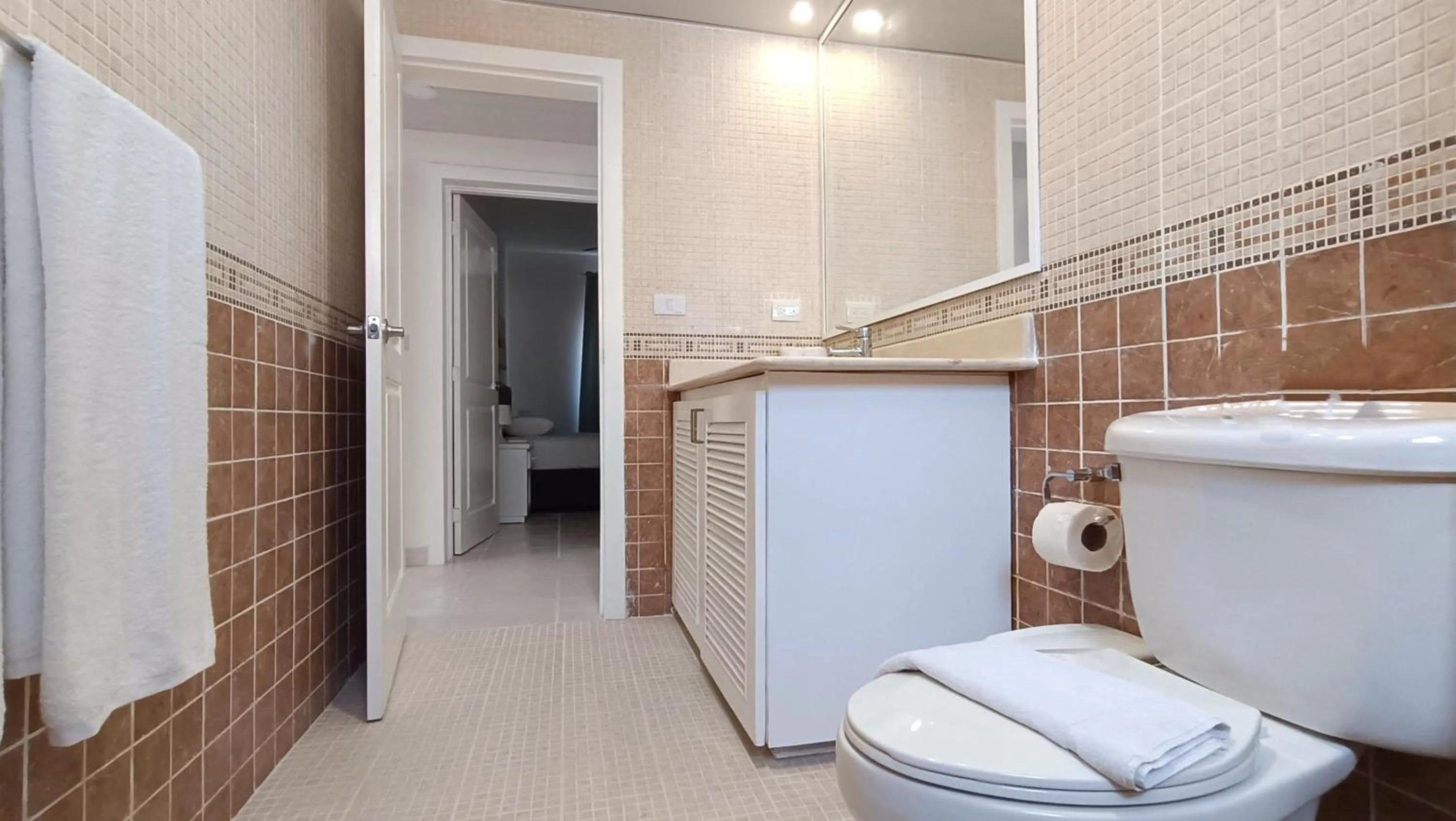 Toilet in Flor del Mar Condo Punta Cana Beachfront