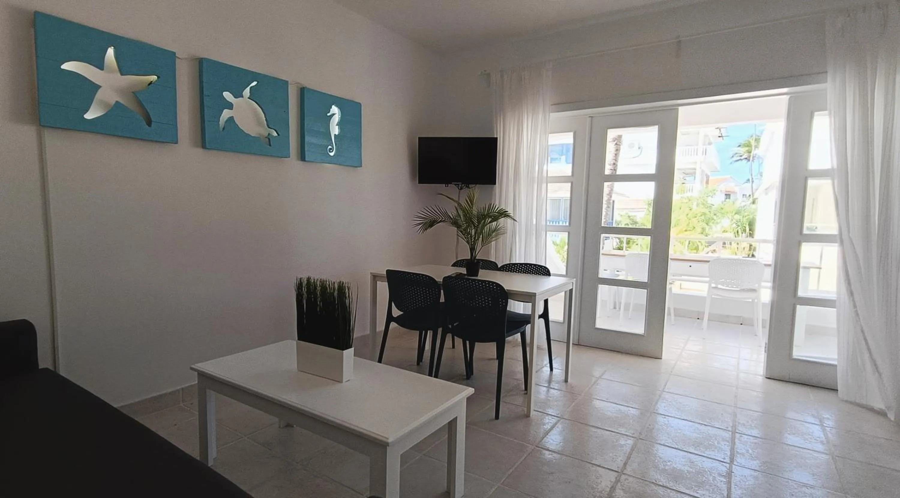 TV and multimedia in Flor del Mar Condo Punta Cana Beachfront