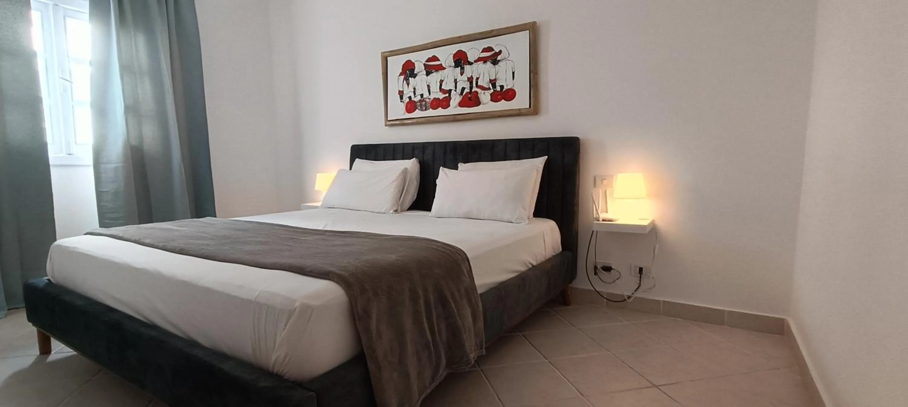 Bed in Flor del Mar Condo Punta Cana Beachfront