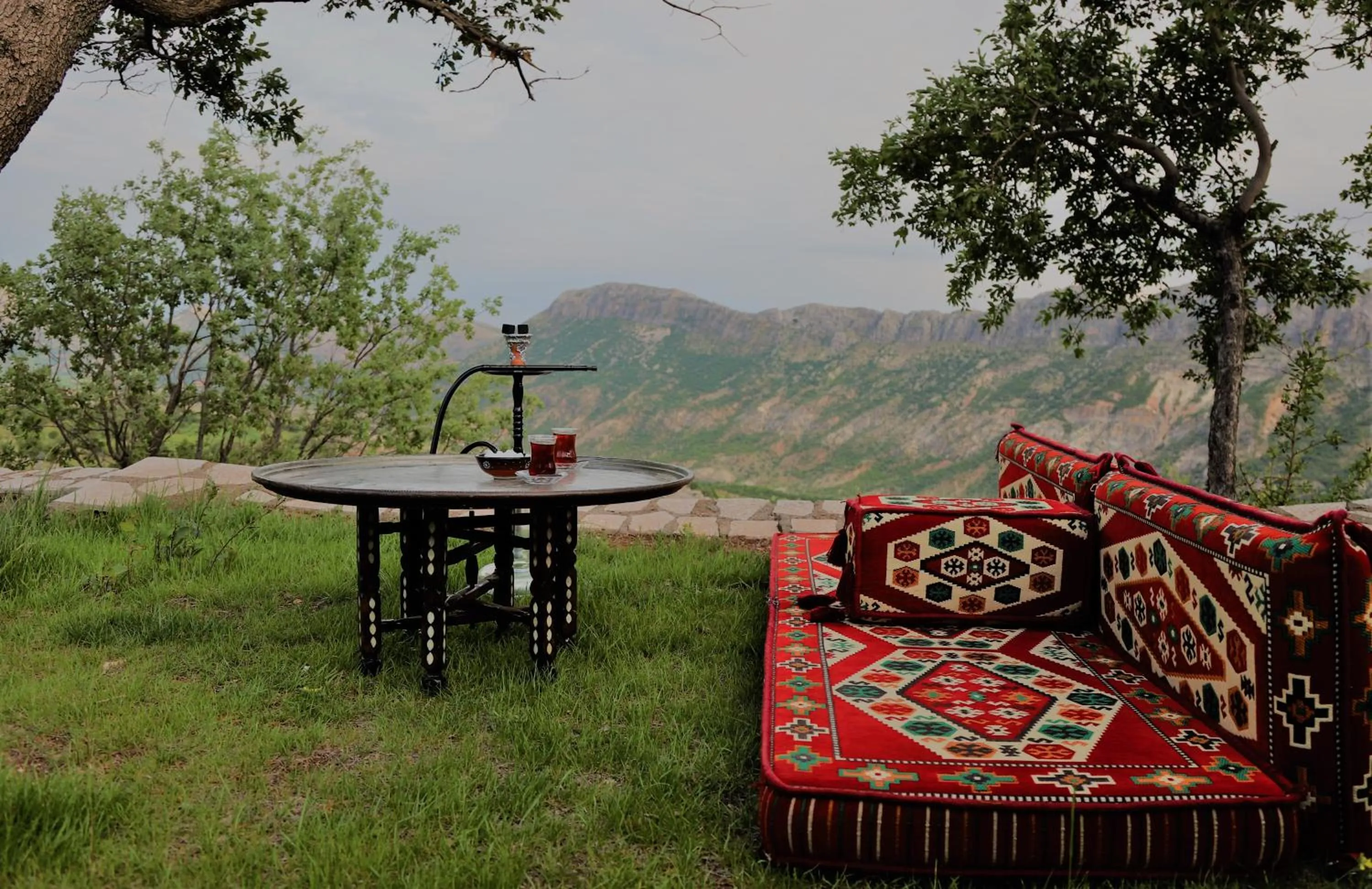 Garden in Hotel Euphrat Nemrut