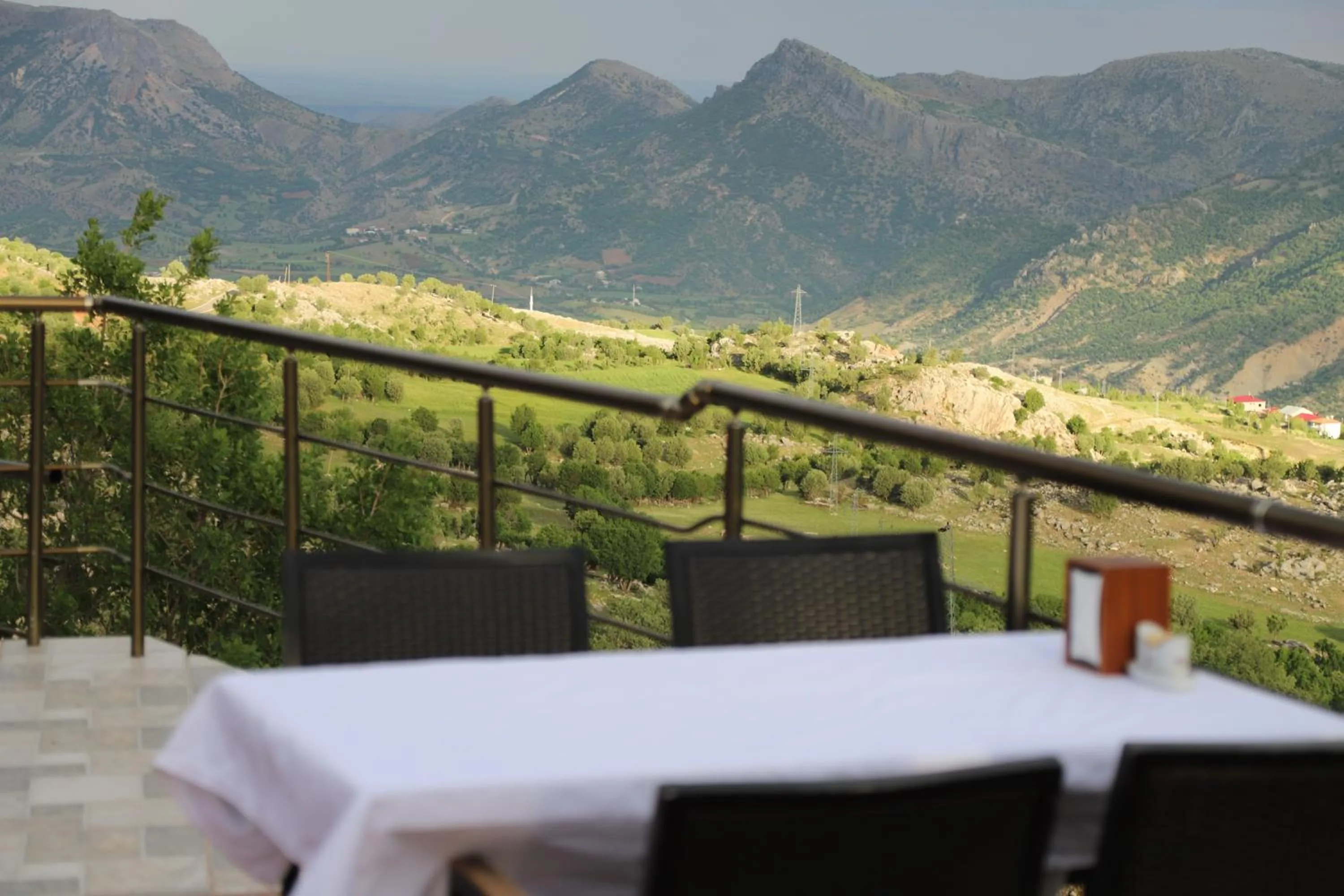 Balcony/Terrace in Hotel Euphrat Nemrut