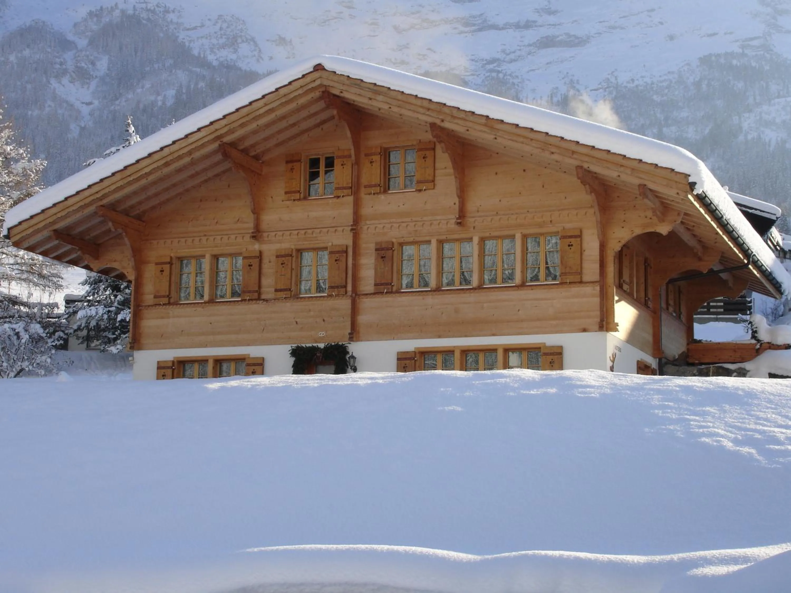 Facade/entrance in Chalet Asterix