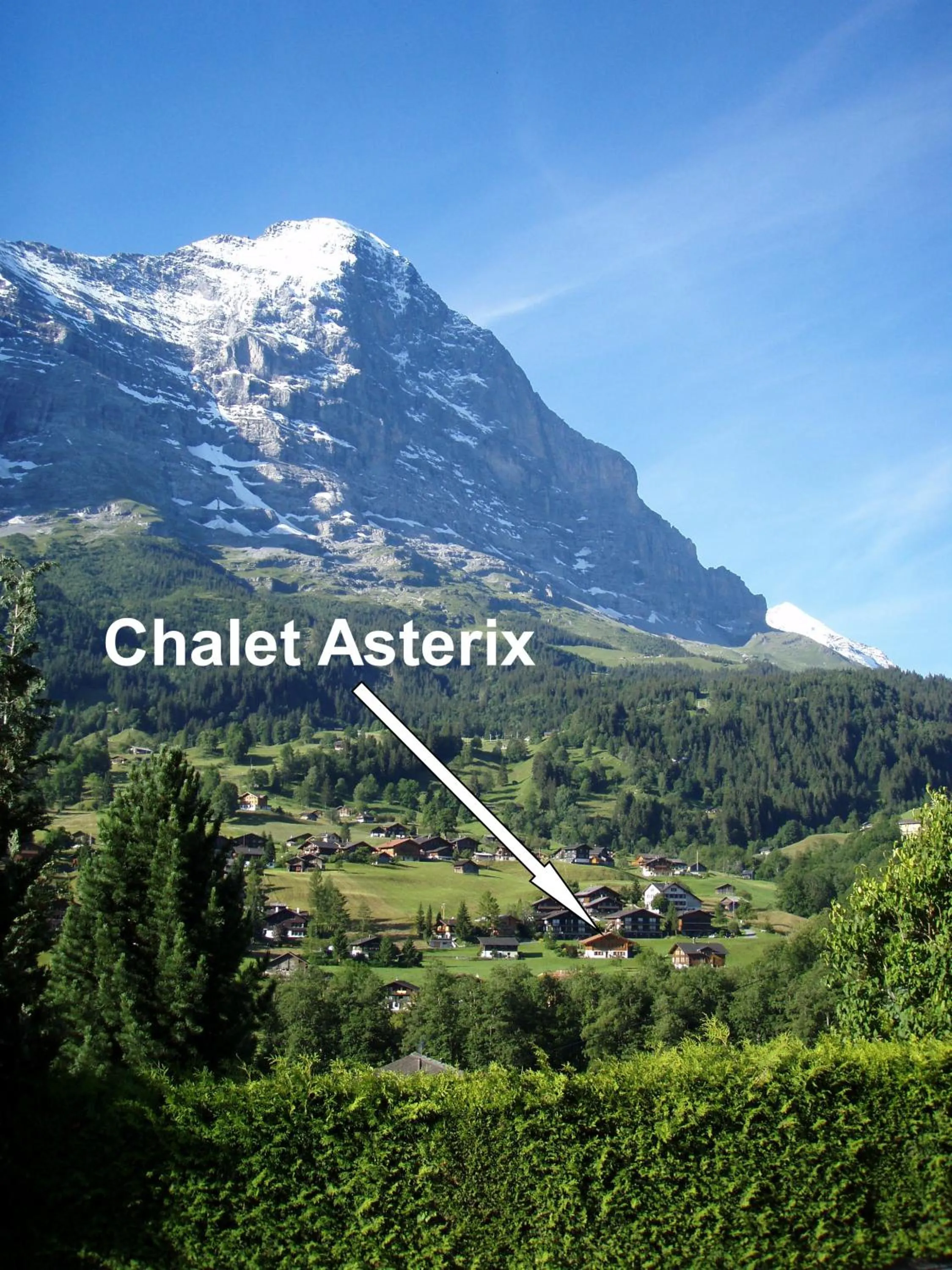 On site in Chalet Asterix