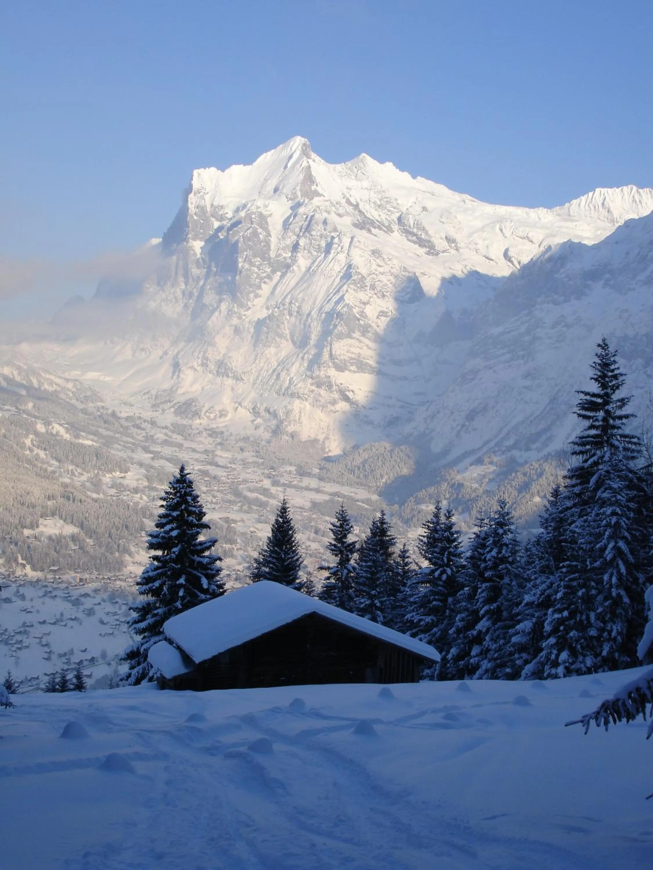 Skiing in Chalet Asterix