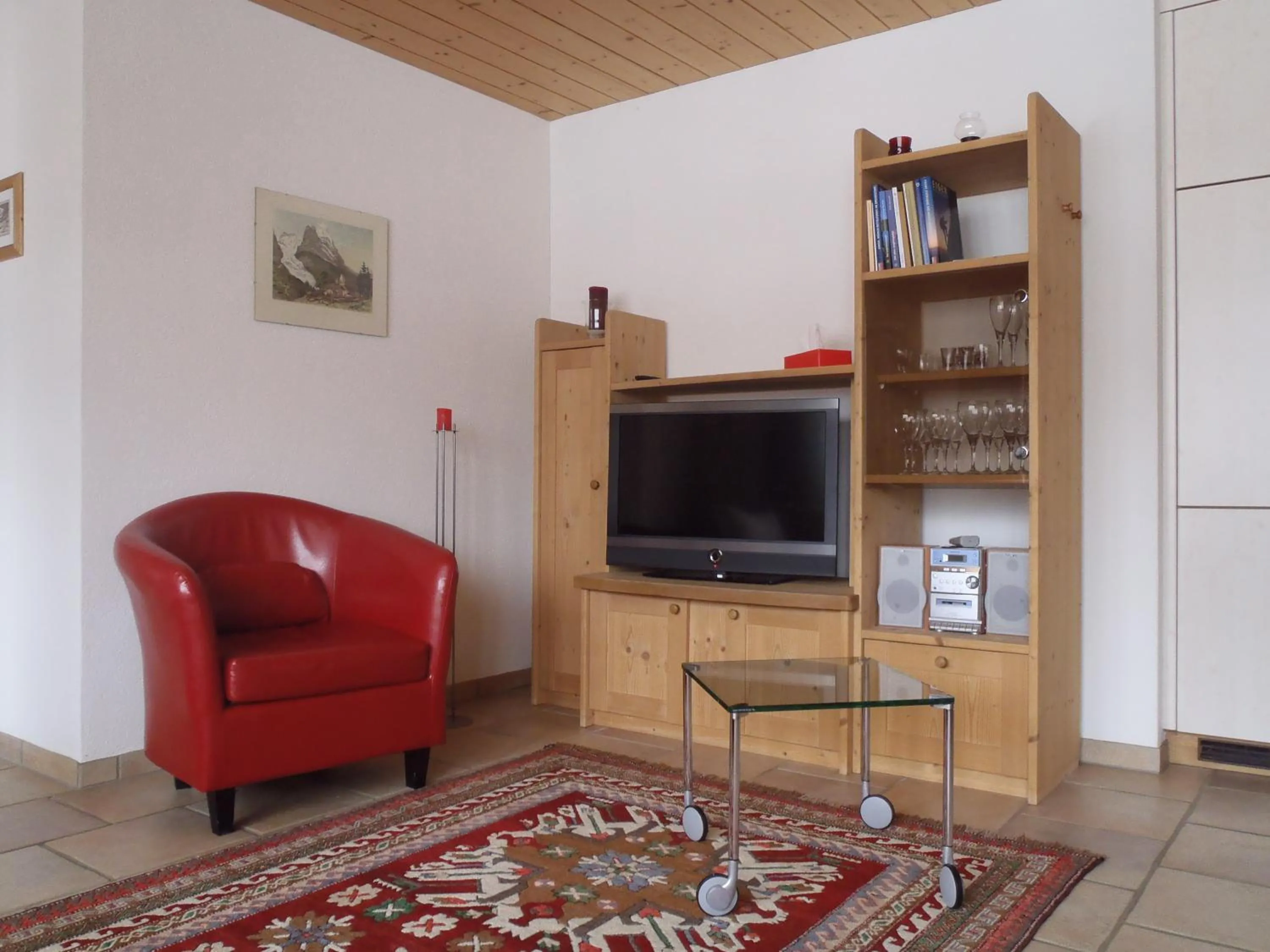 Living room in Chalet Asterix