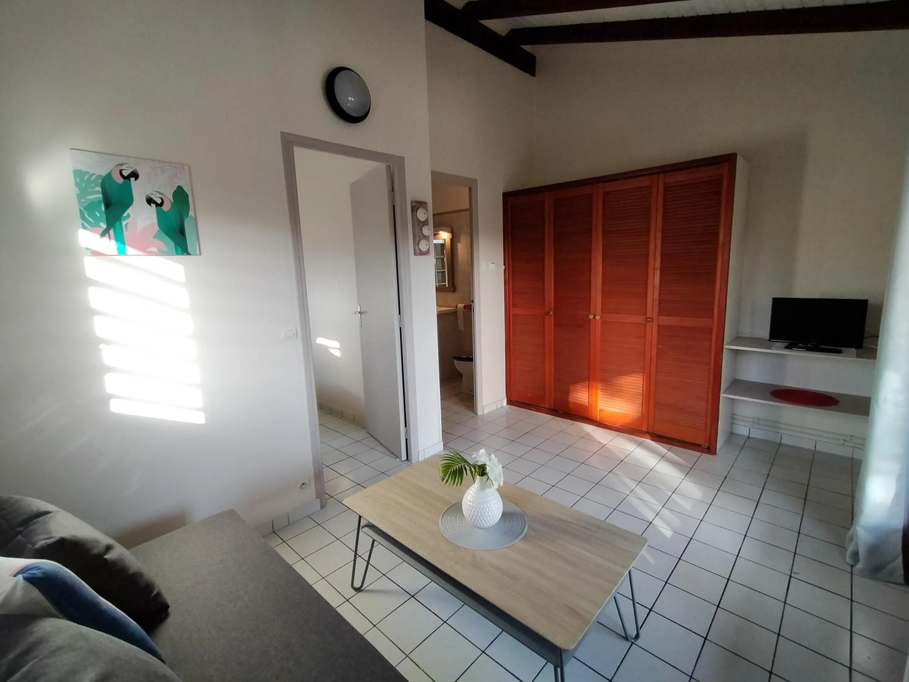 Living room in Ti Village Creole