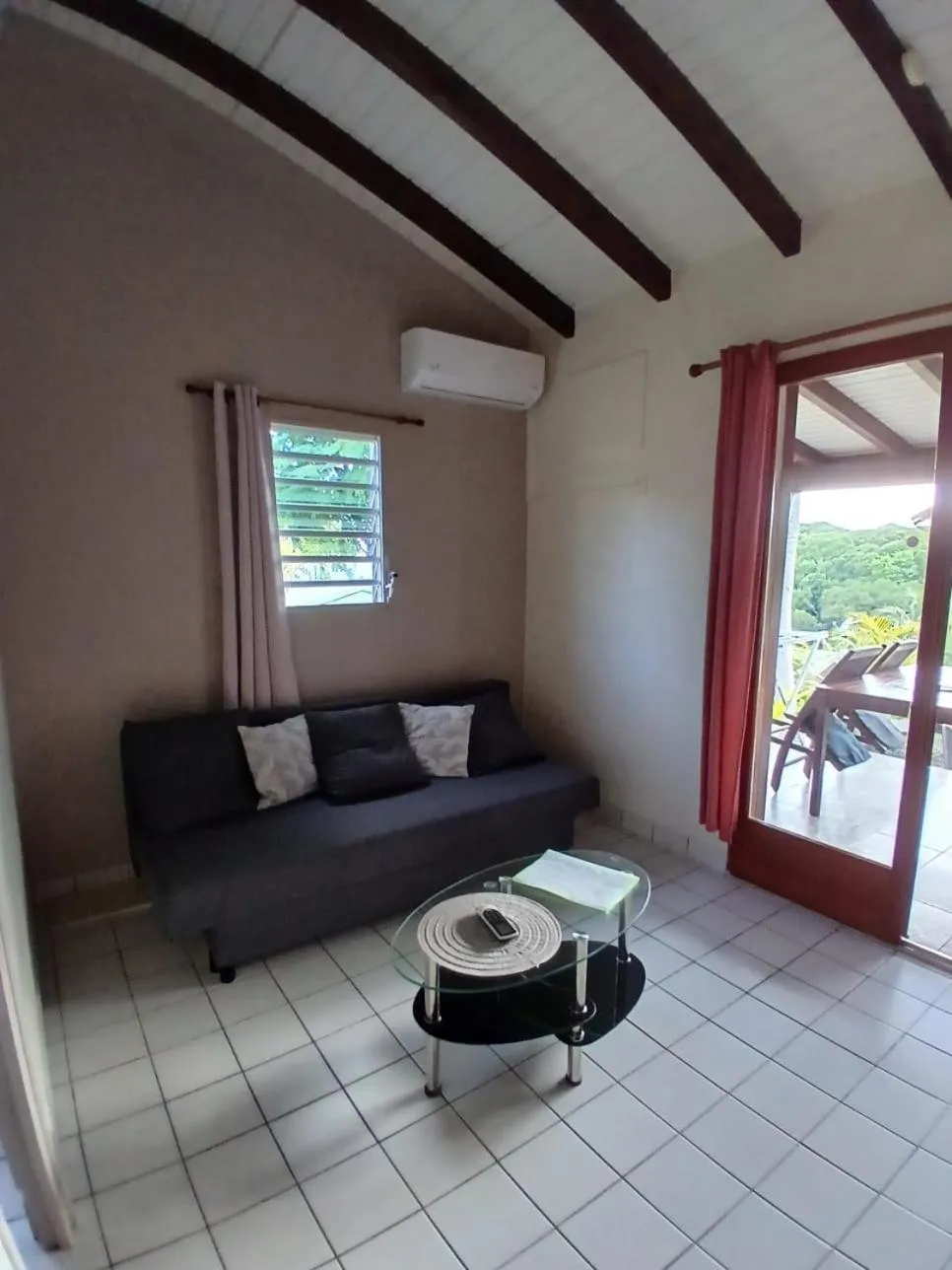 Living room in Ti Village Creole