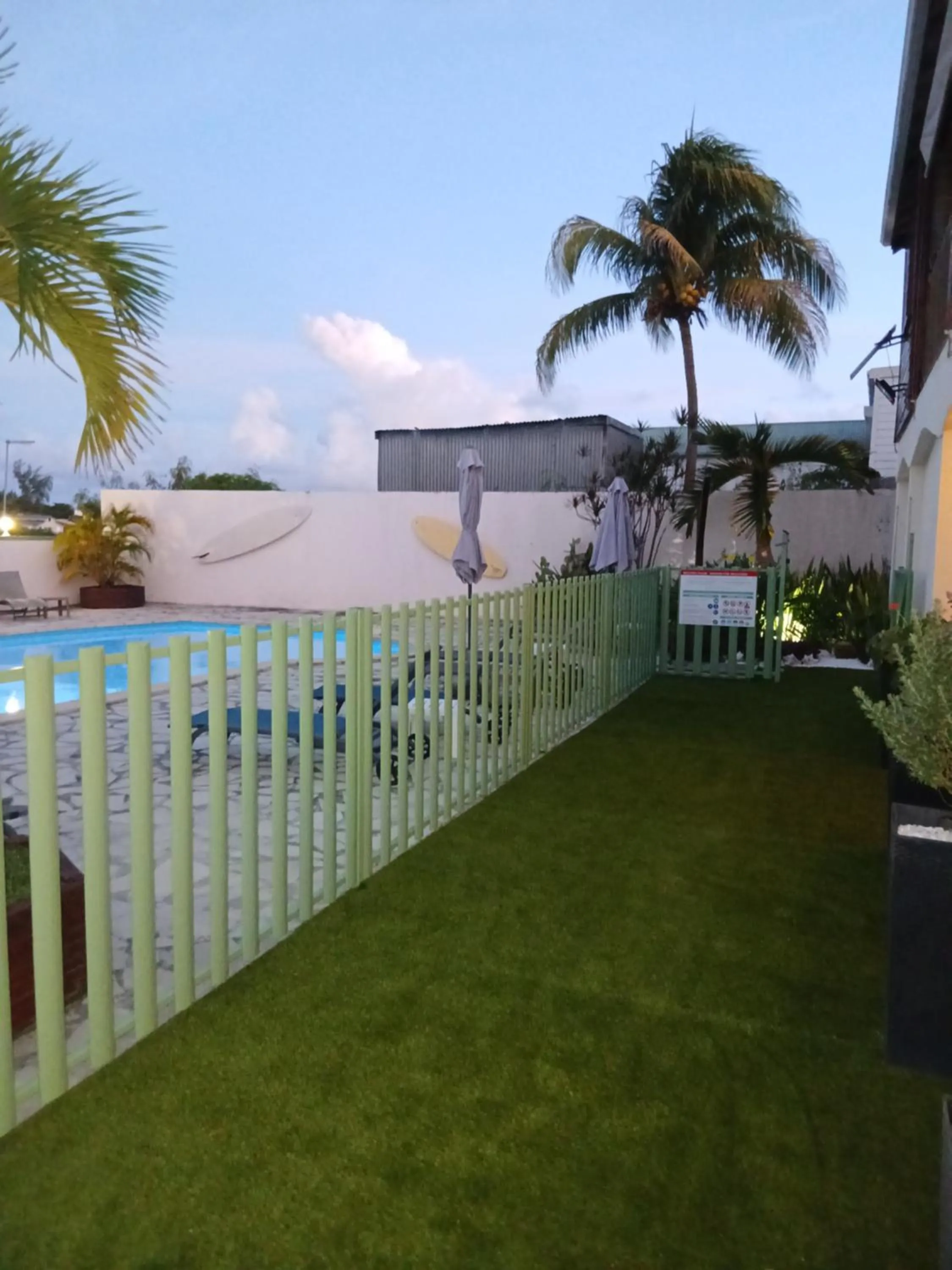 Swimming pool in Ti Village Creole