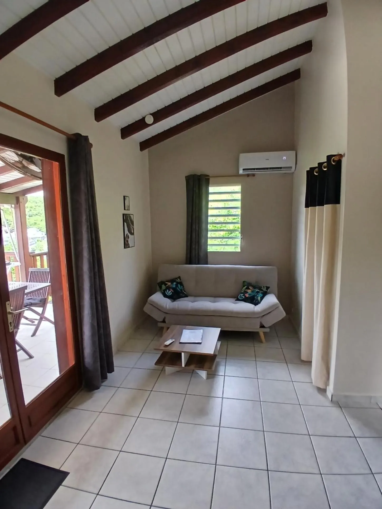 Living room in Ti Village Creole