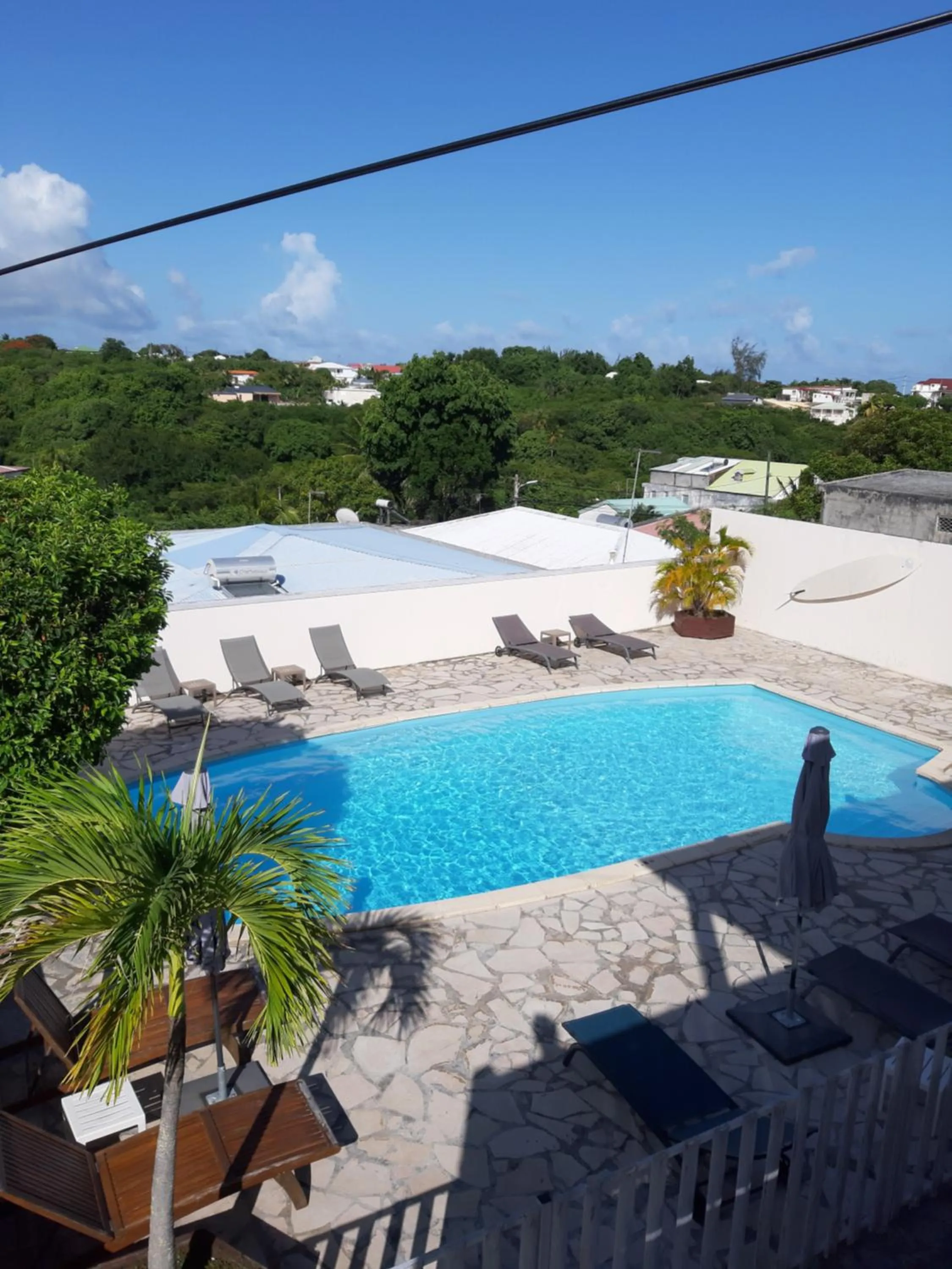 Swimming pool in Ti Village Creole