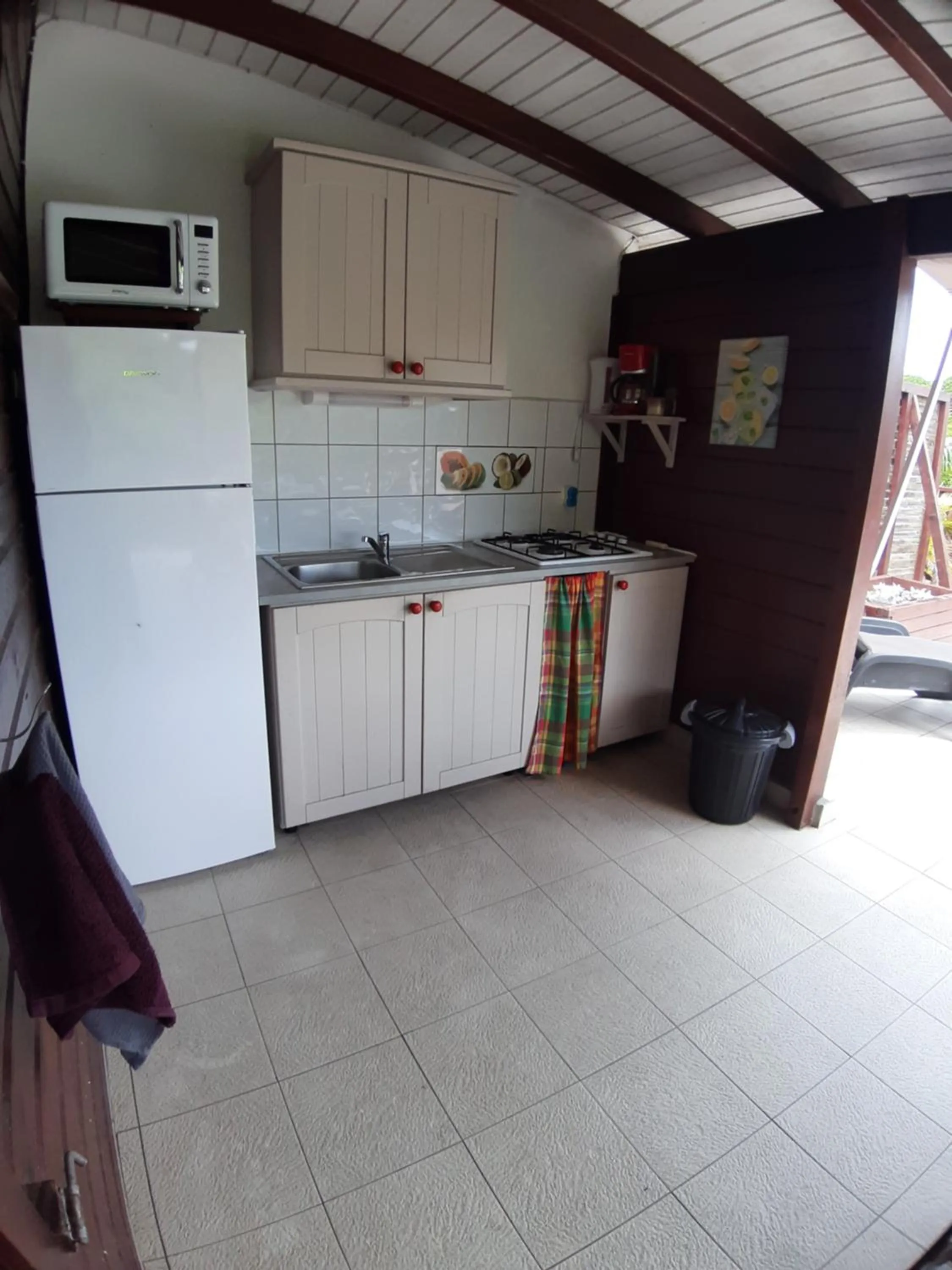 Kitchen or kitchenette in Ti Village Creole