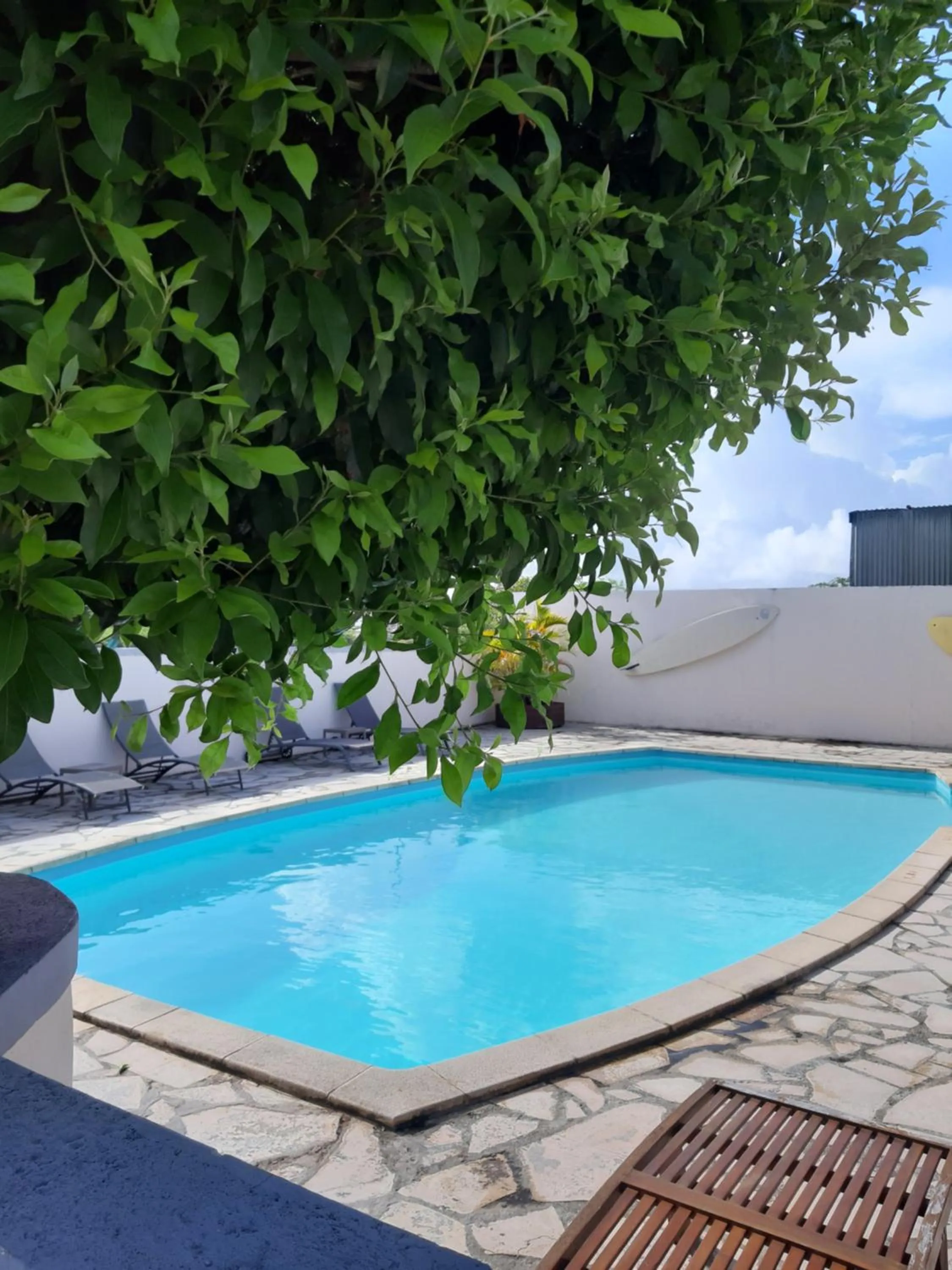 Swimming pool in Ti Village Creole