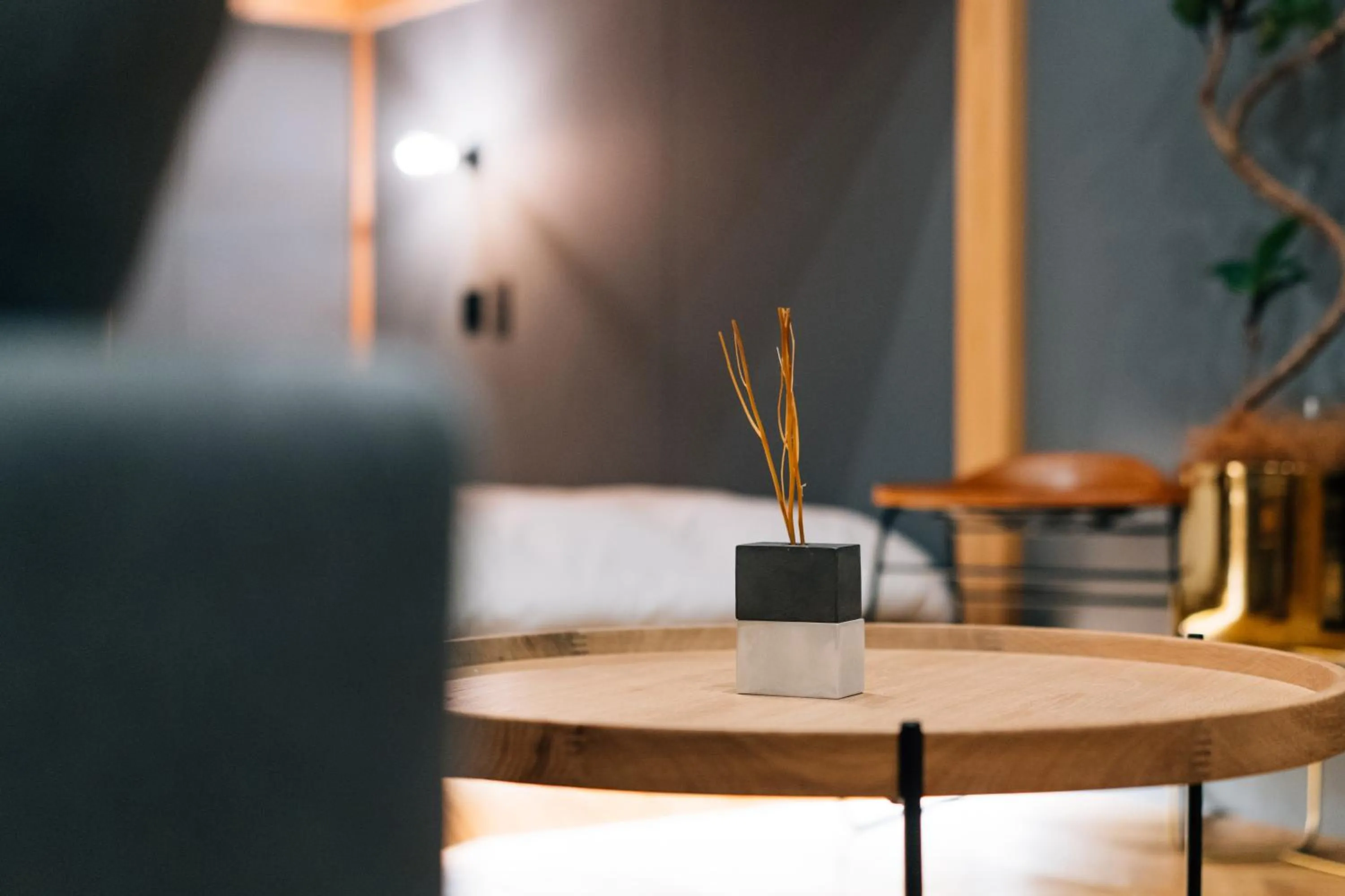 Living room in mizuka Daimyo 3 - unmanned hotel-