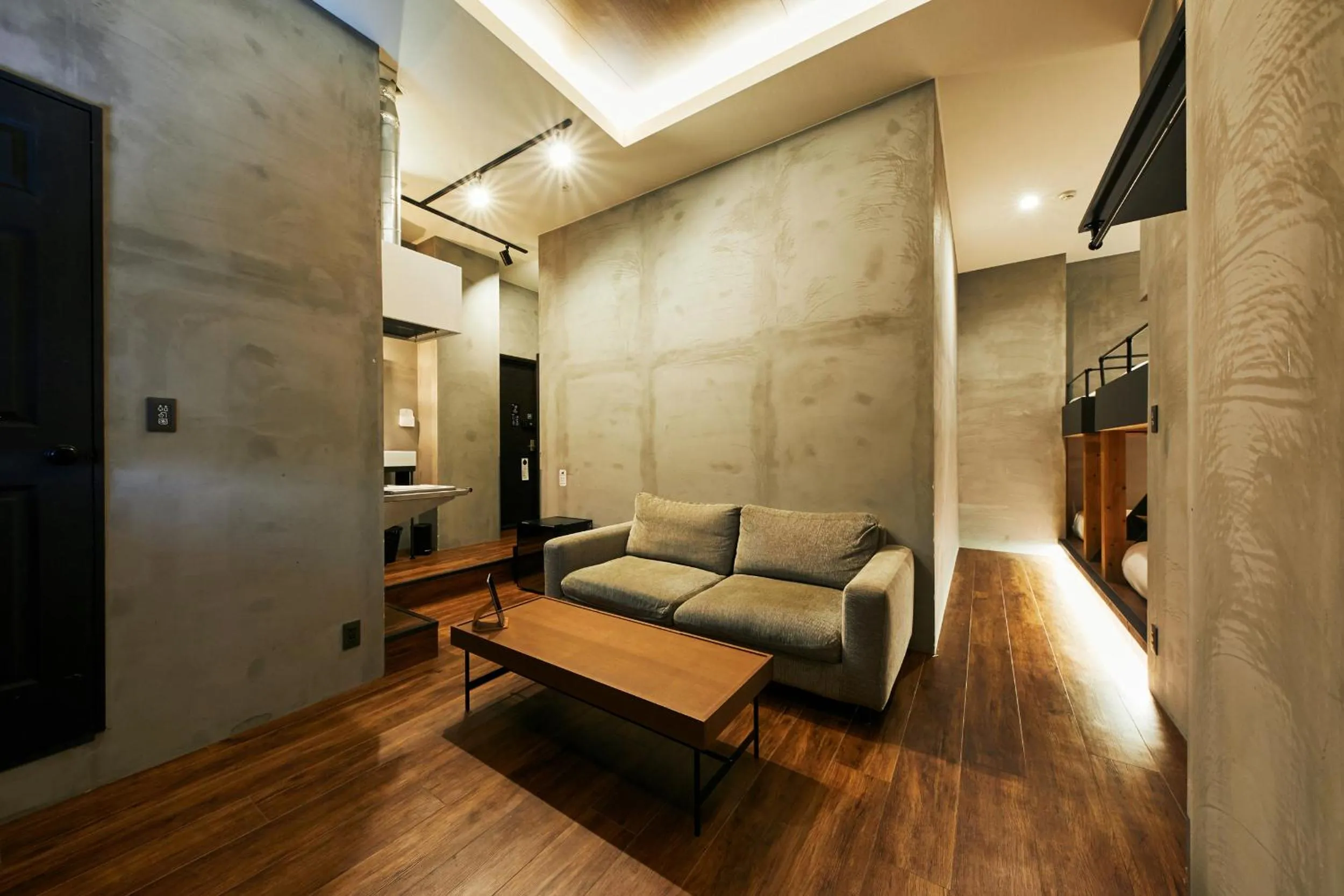 Living room in mizuka Nakasu 1 - unmanned hotel -