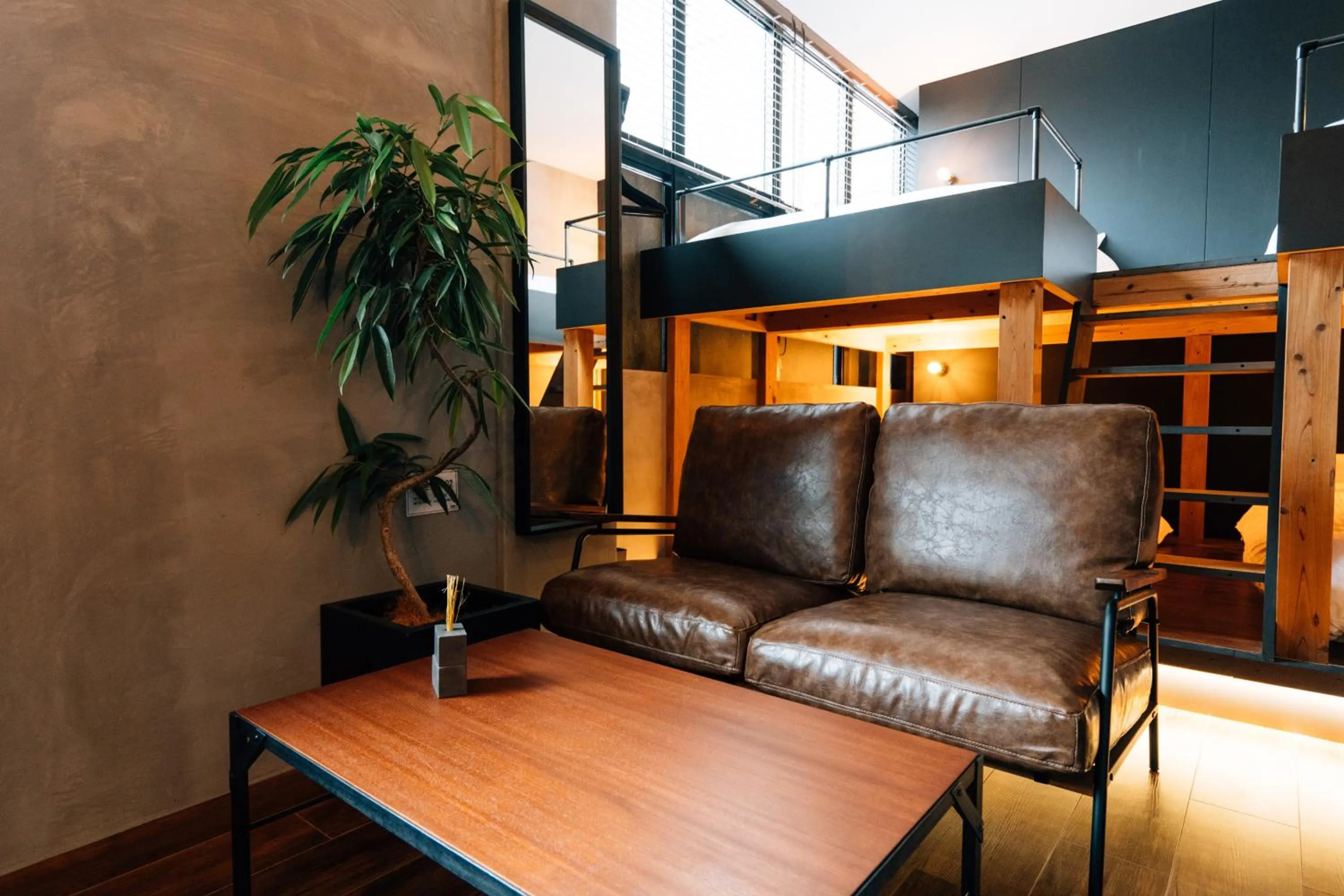 Living room in mizuka Nakasu 1 - unmanned hotel -