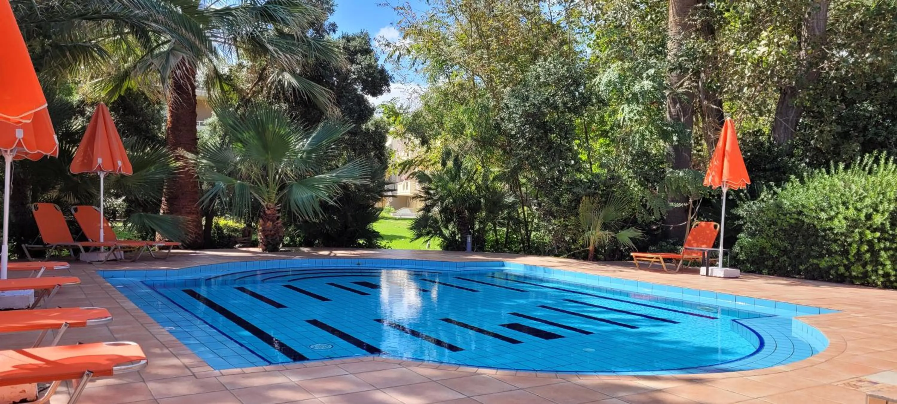 Swimming pool in Marita's Apartments