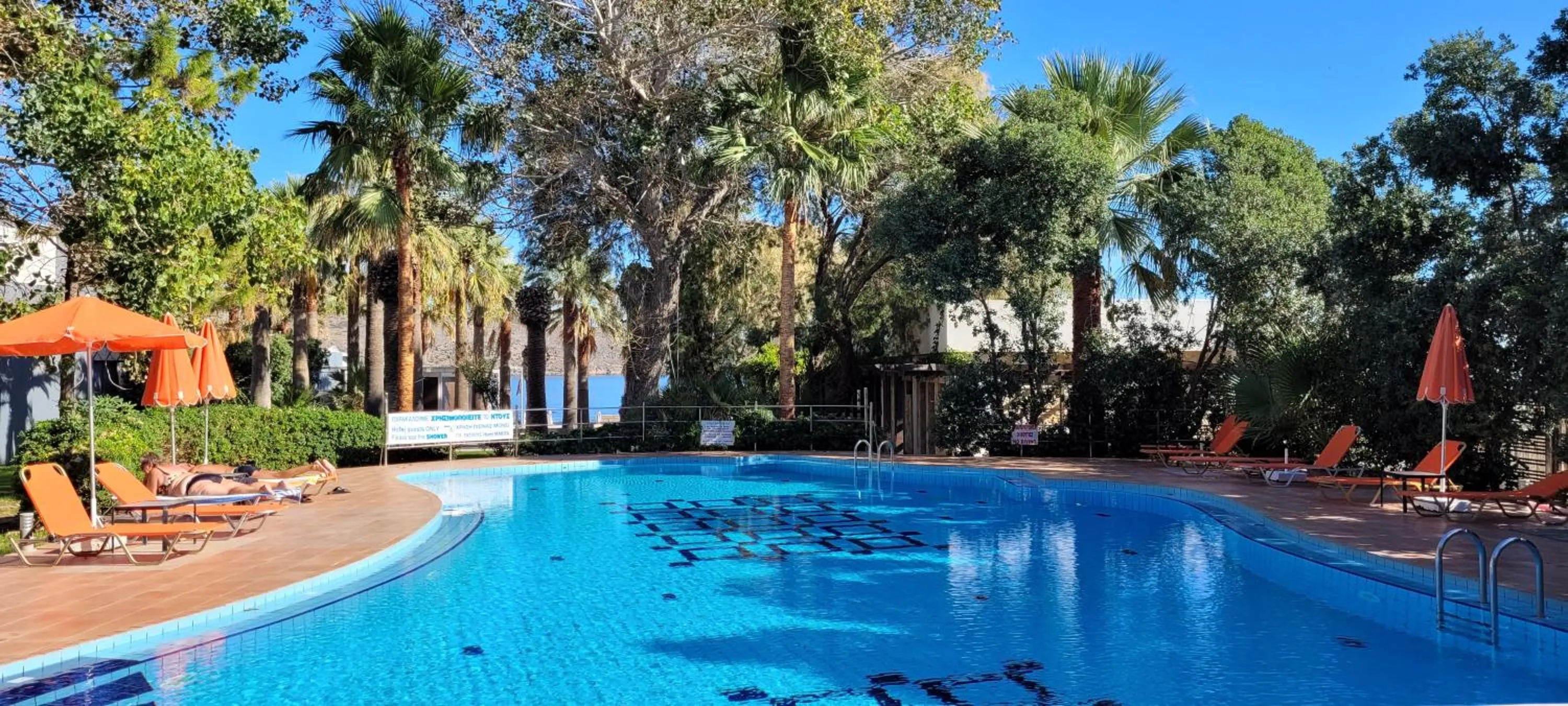 Swimming pool in Marita's Apartments