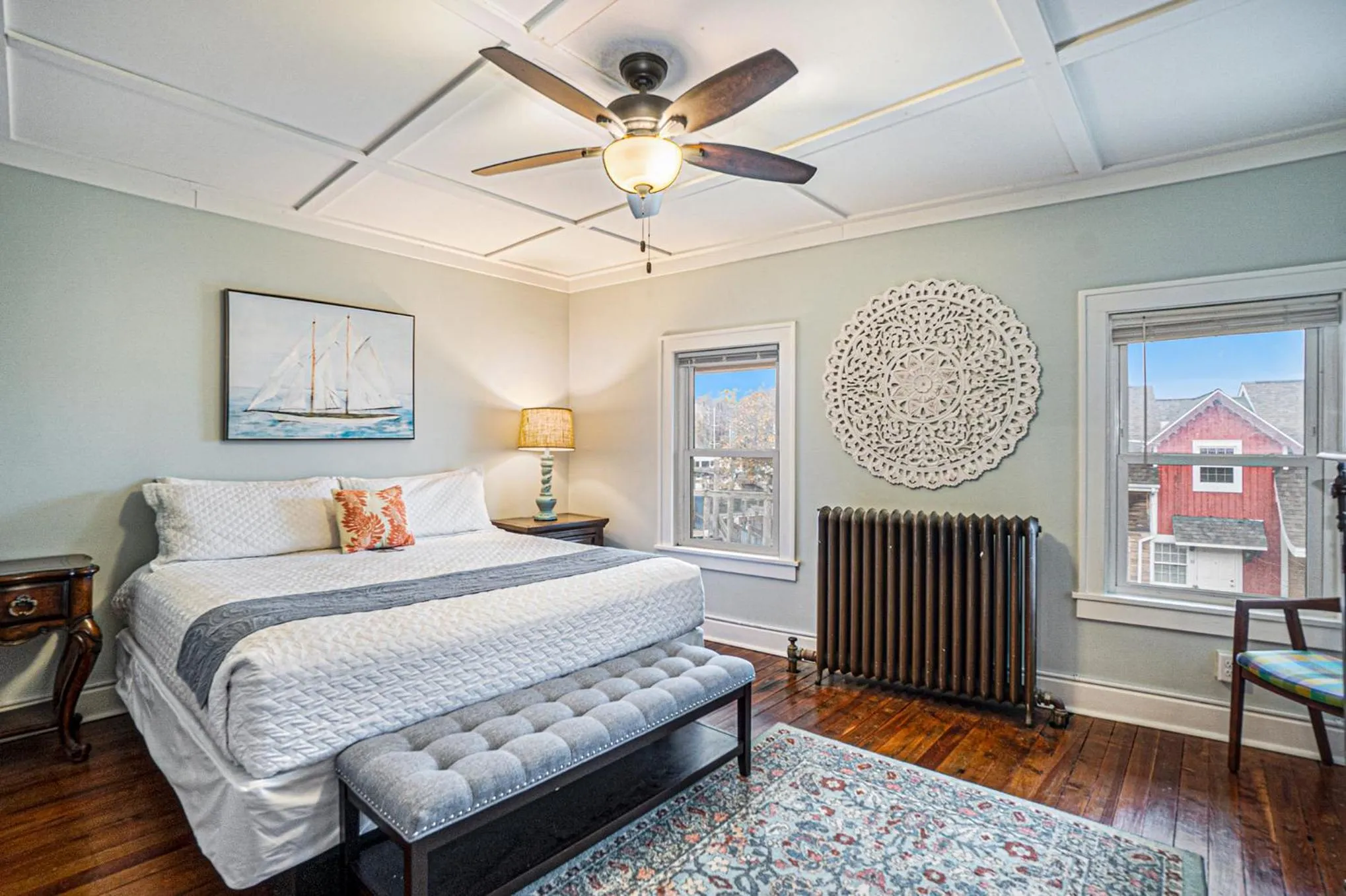 Bed in Historic Hotel Nichols