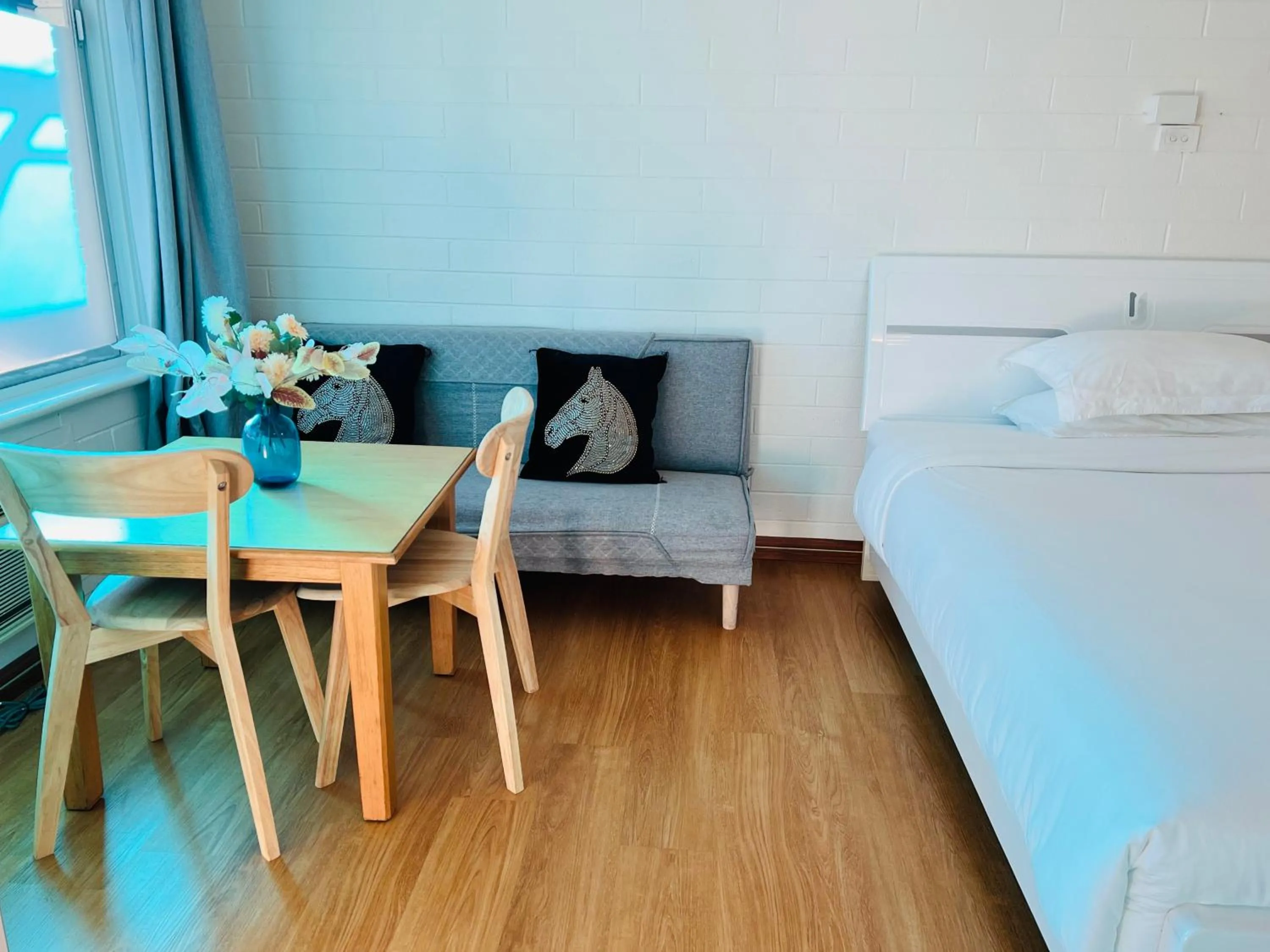 Bed in Motel Maroondah