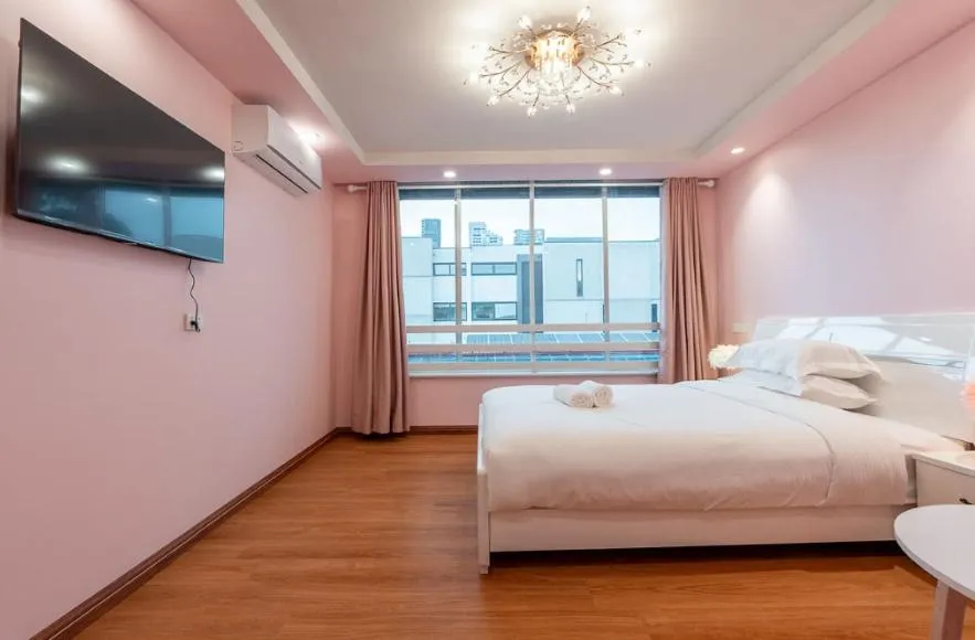 Bed in Motel Maroondah