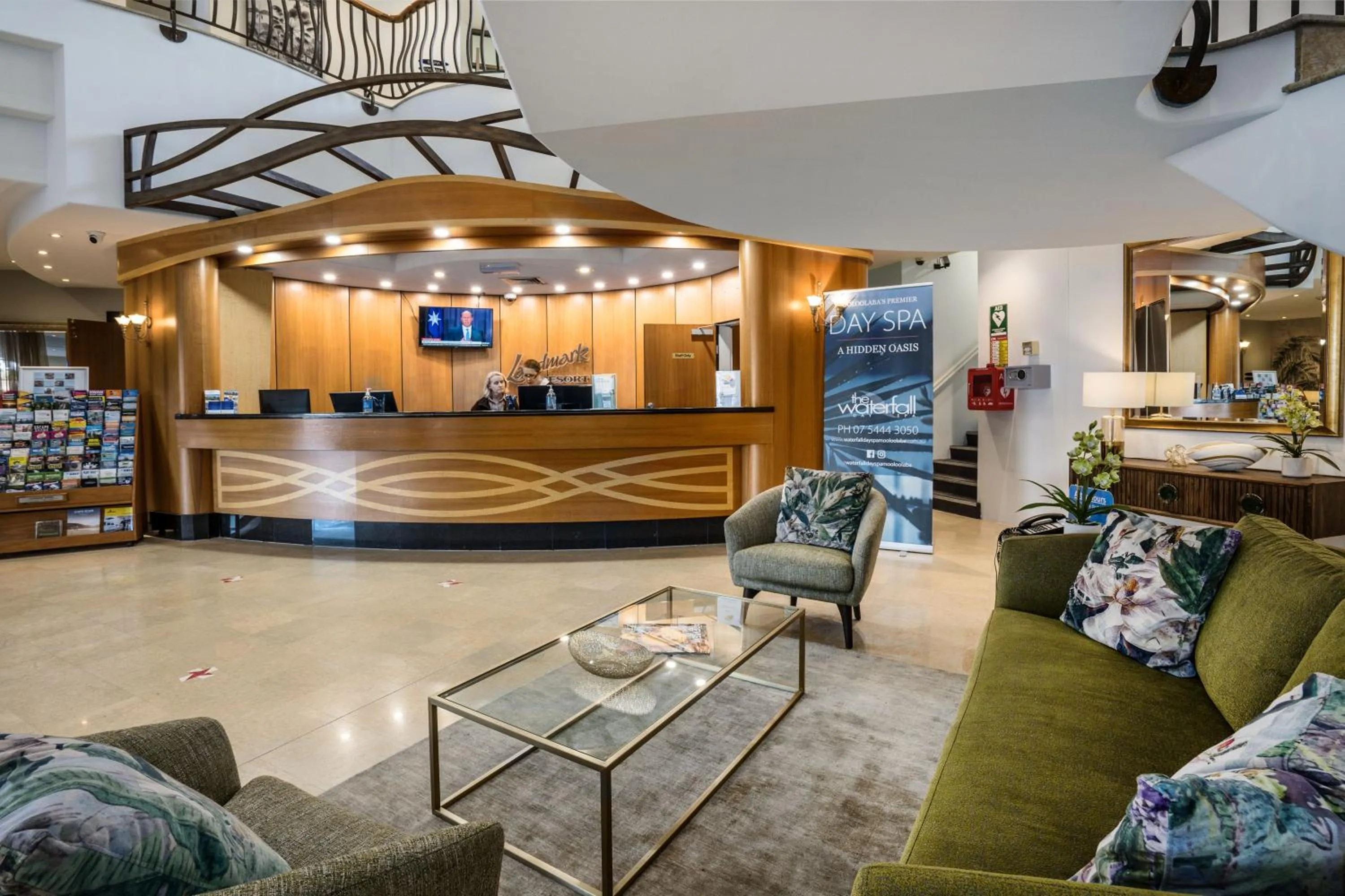 Lobby or reception in Landmark Resort