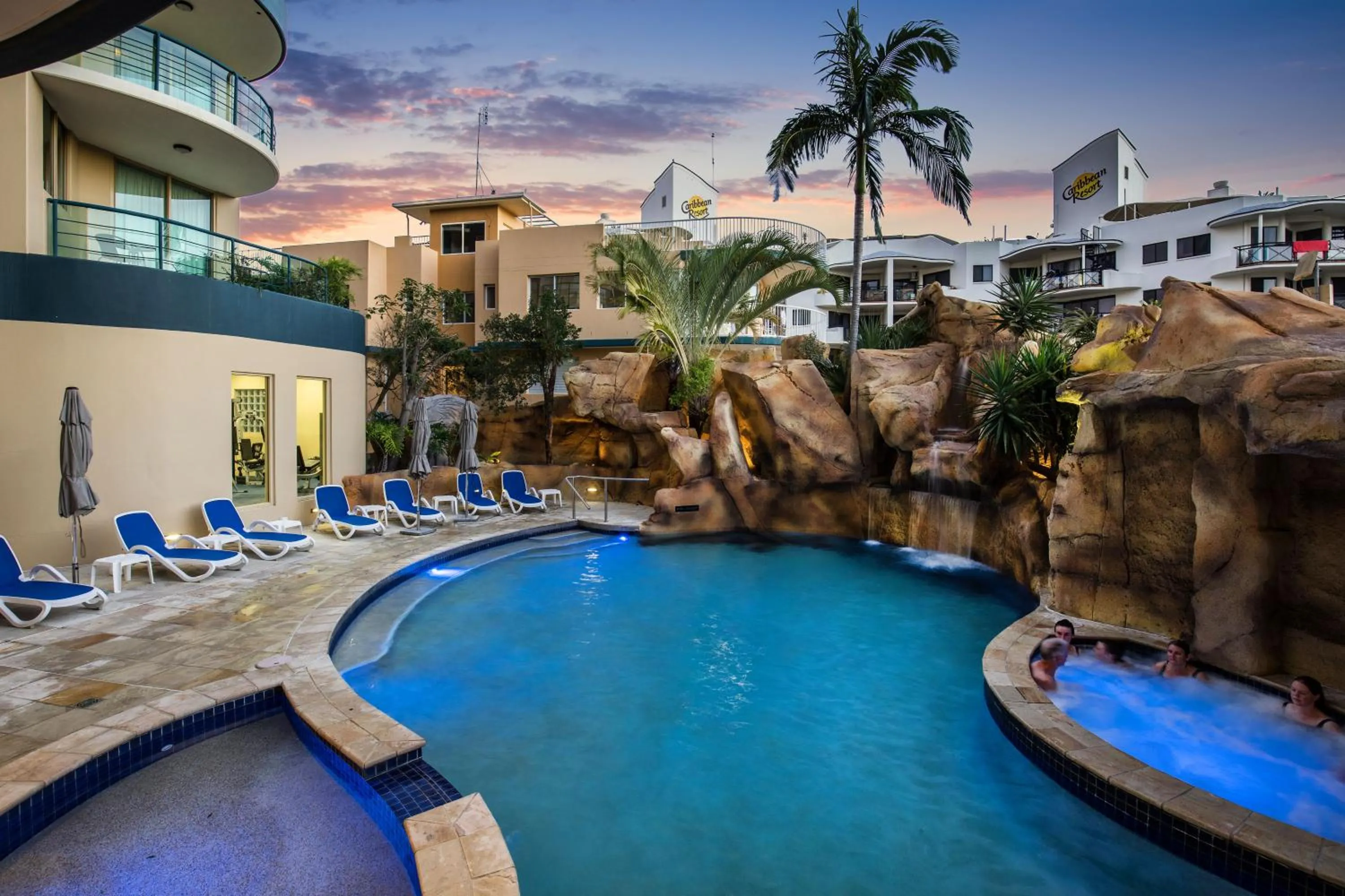 Swimming pool in Landmark Resort