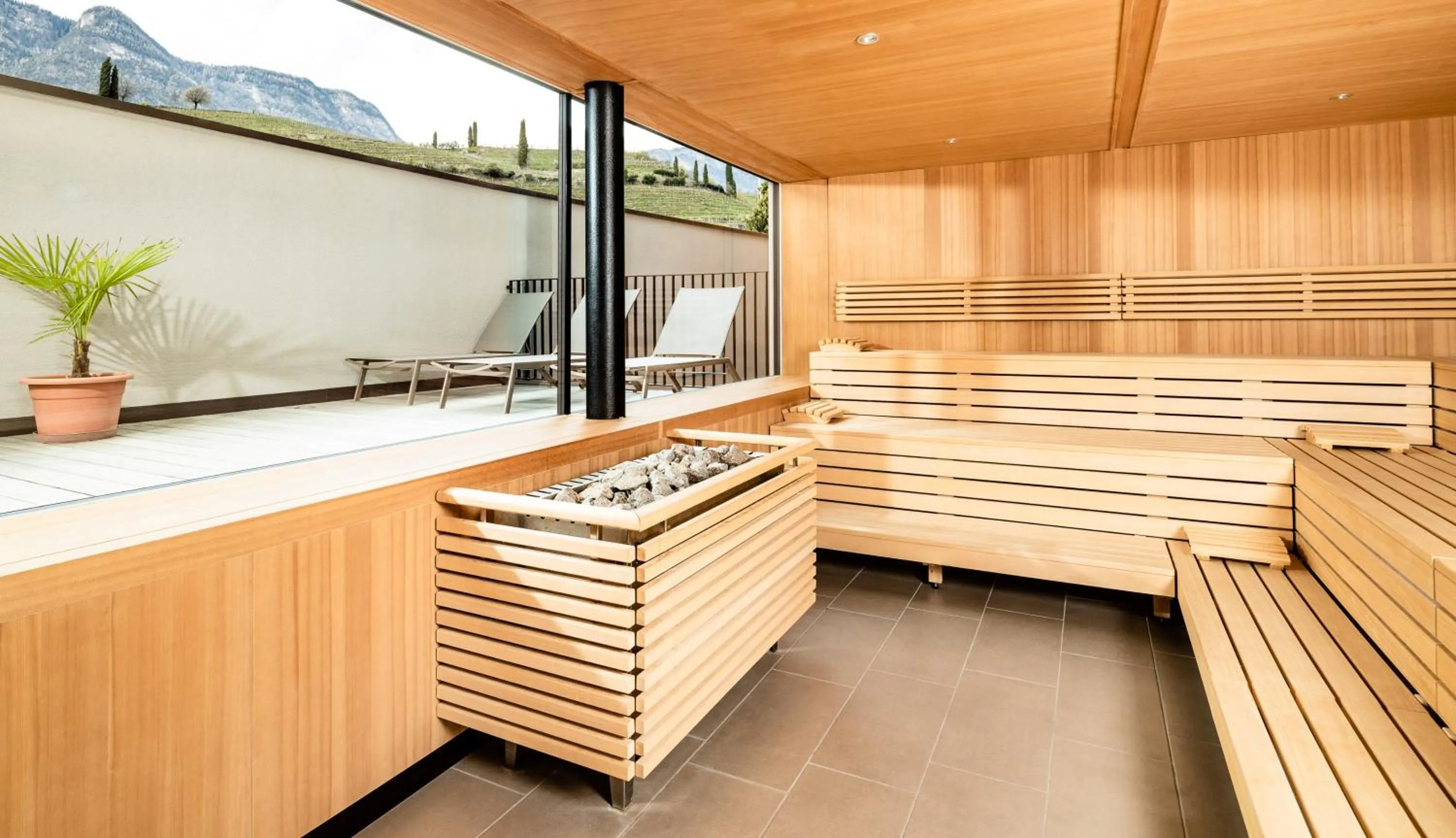 Sauna in Hotel Thalhof am See