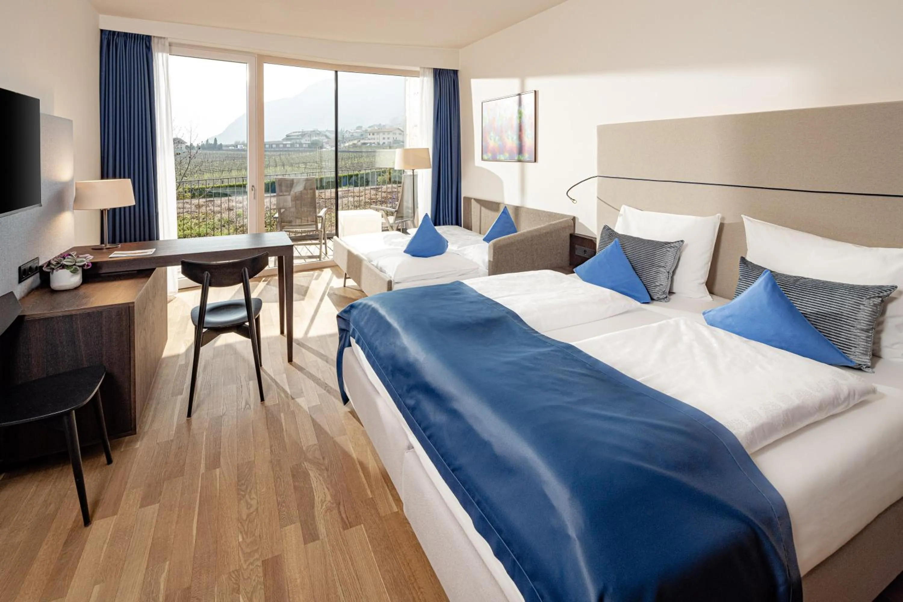 Photo of the whole room, Bed in Hotel Thalhof am See