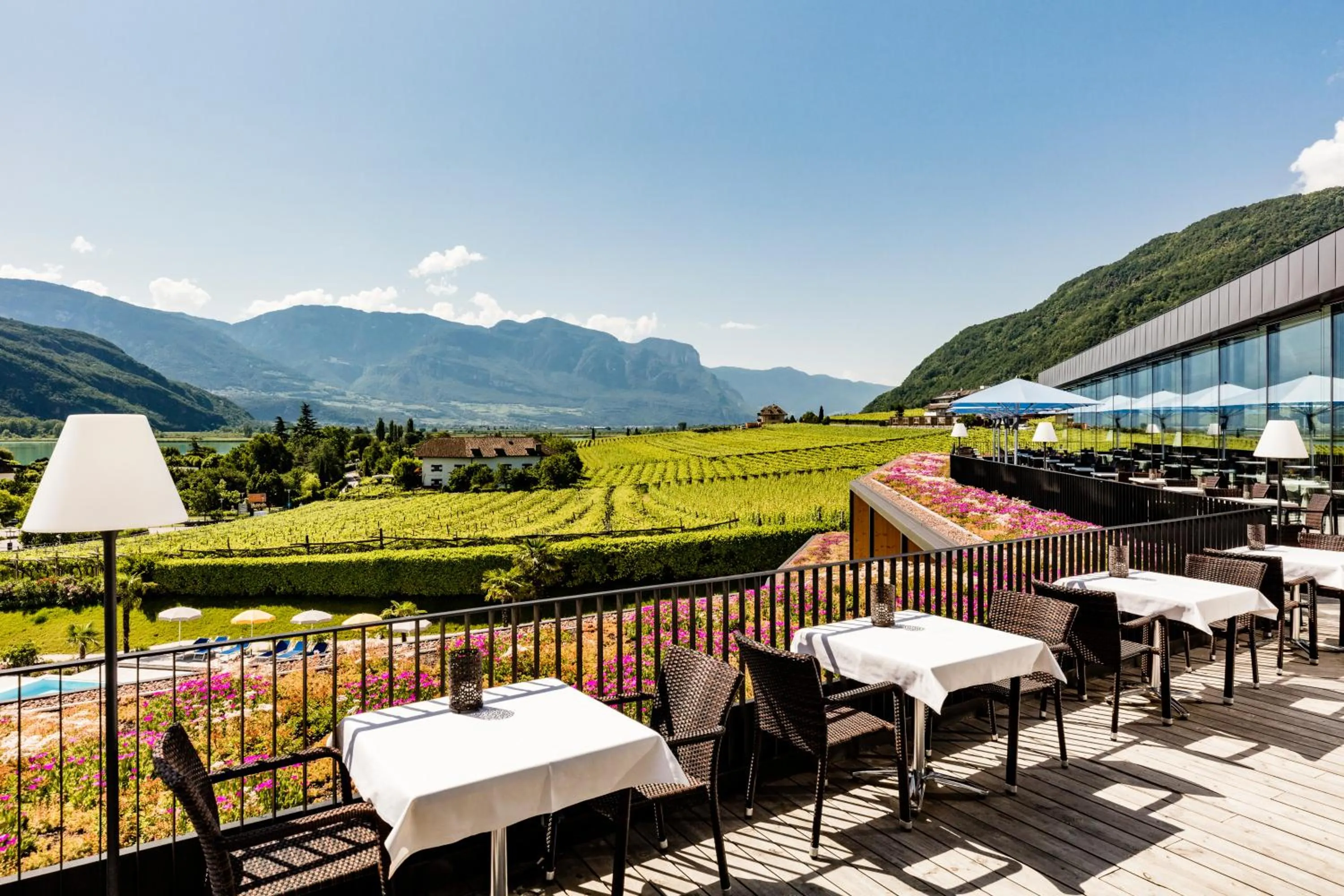 Balcony/Terrace in Hotel Thalhof am See